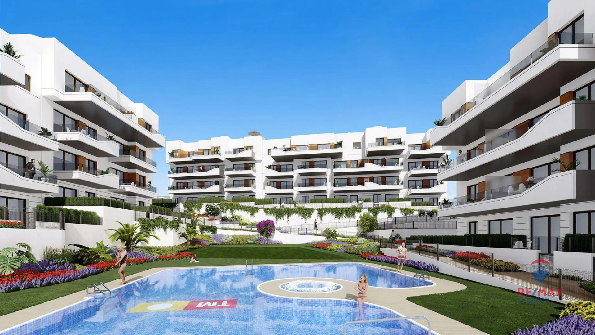 000137 - Nuevo apartamento de 2 habitaciones y 1 baño en Orihuela Costa