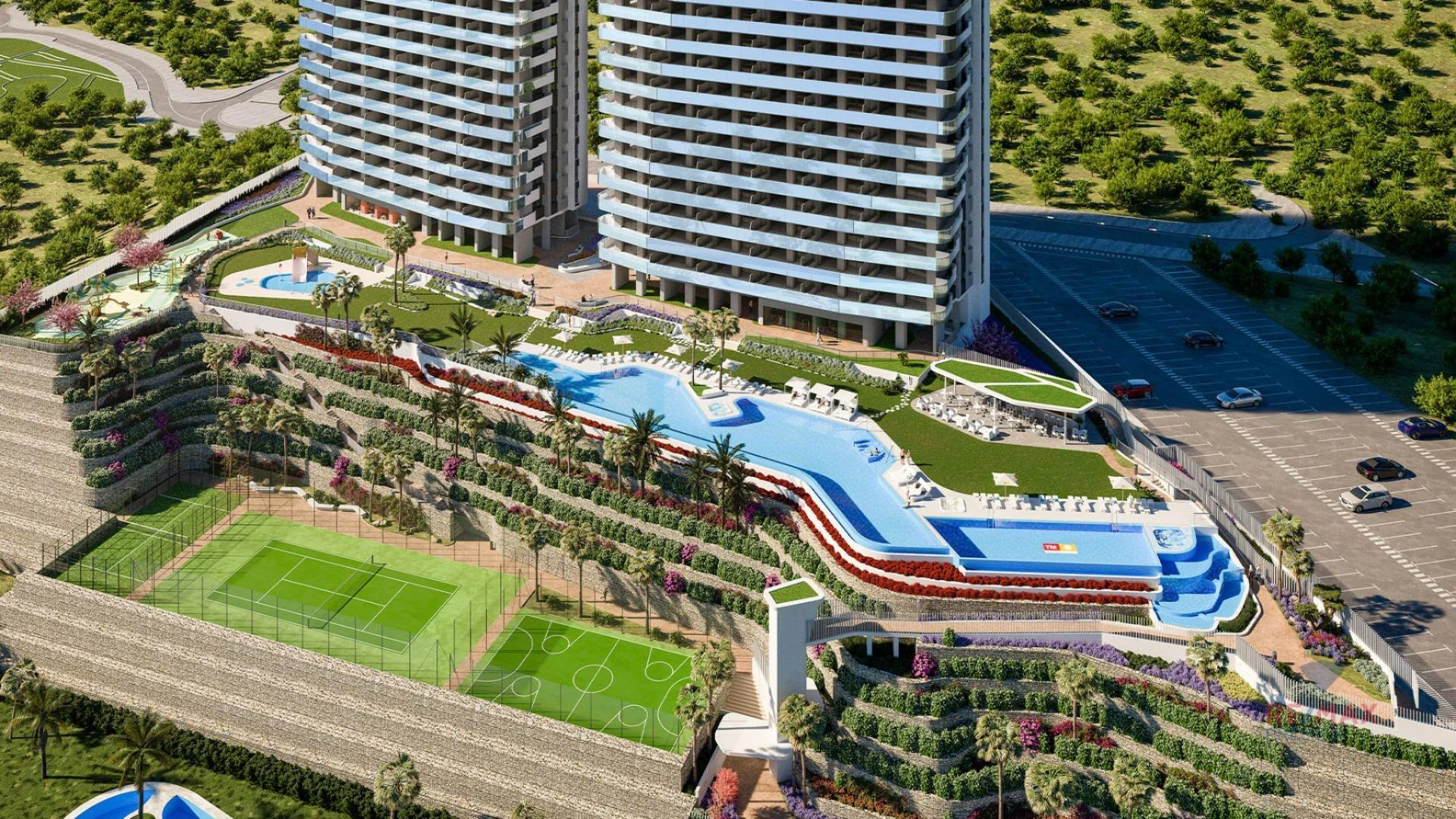000112 - 3-bedroom 3-bathroon apartment in Sunset Cliffs, Benidorm