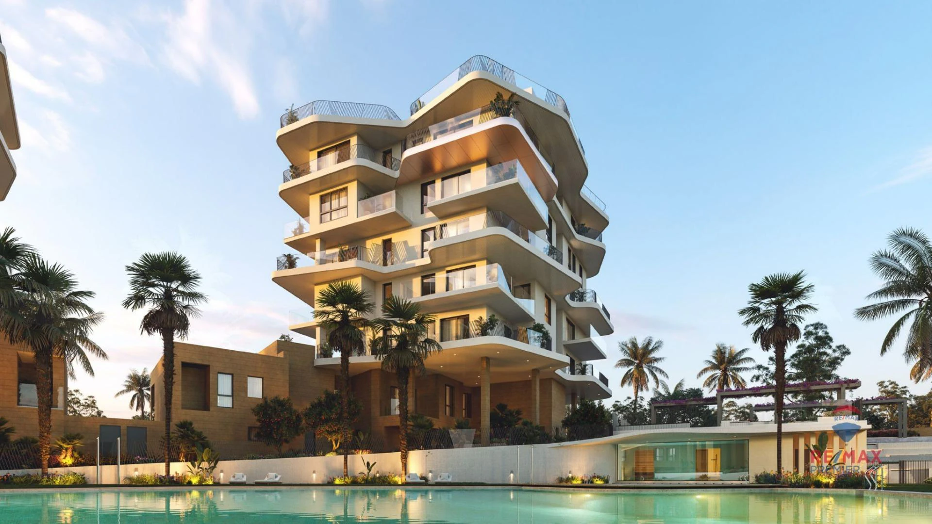 000128 - Apartamento de obra nueva de 1 habitación y 1 baño en la zona de Allonbay Village, Villa Joyosa