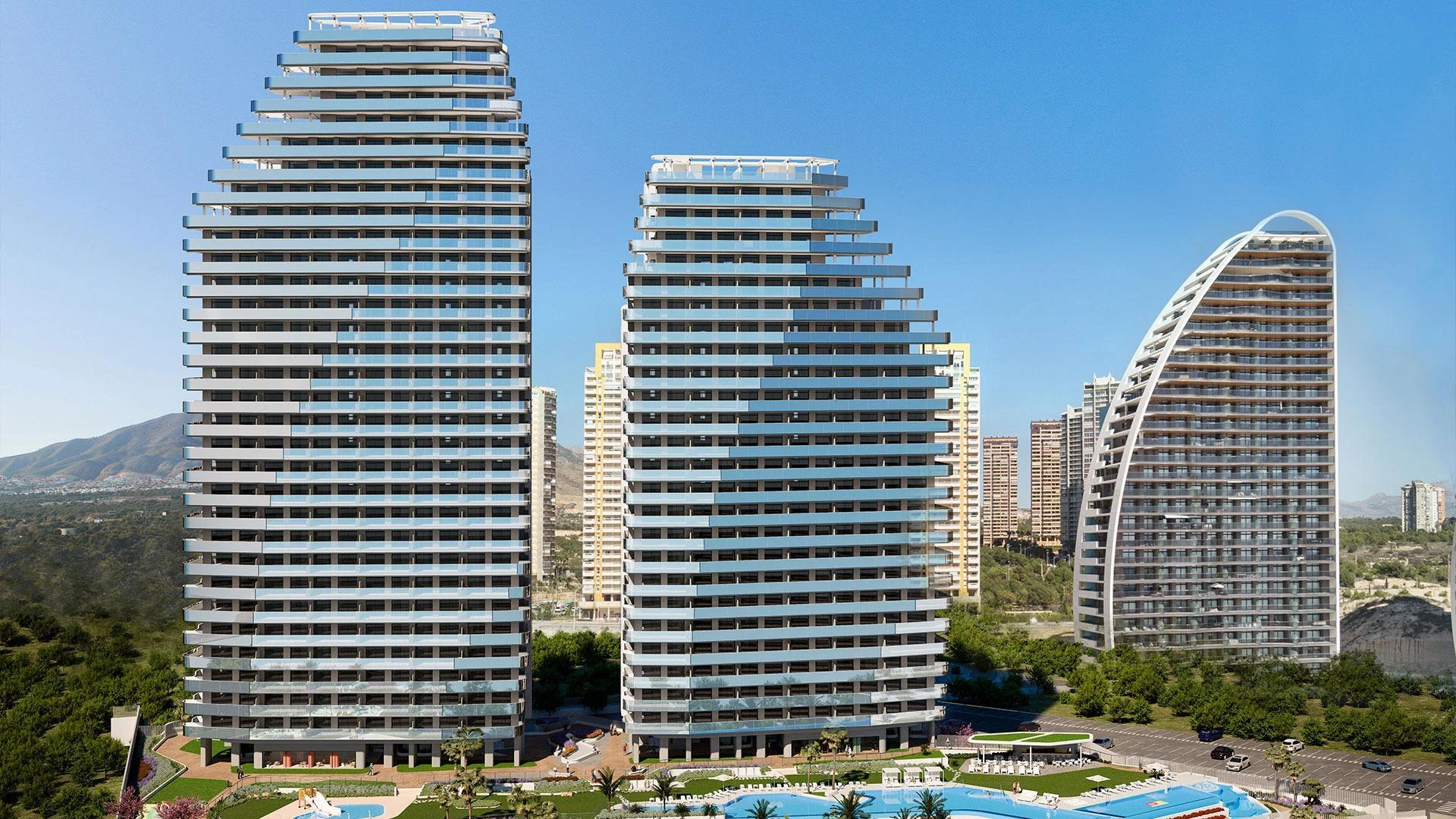 0000082 - Apartamento de 2 dormitorios y 2 baños con vista el mar