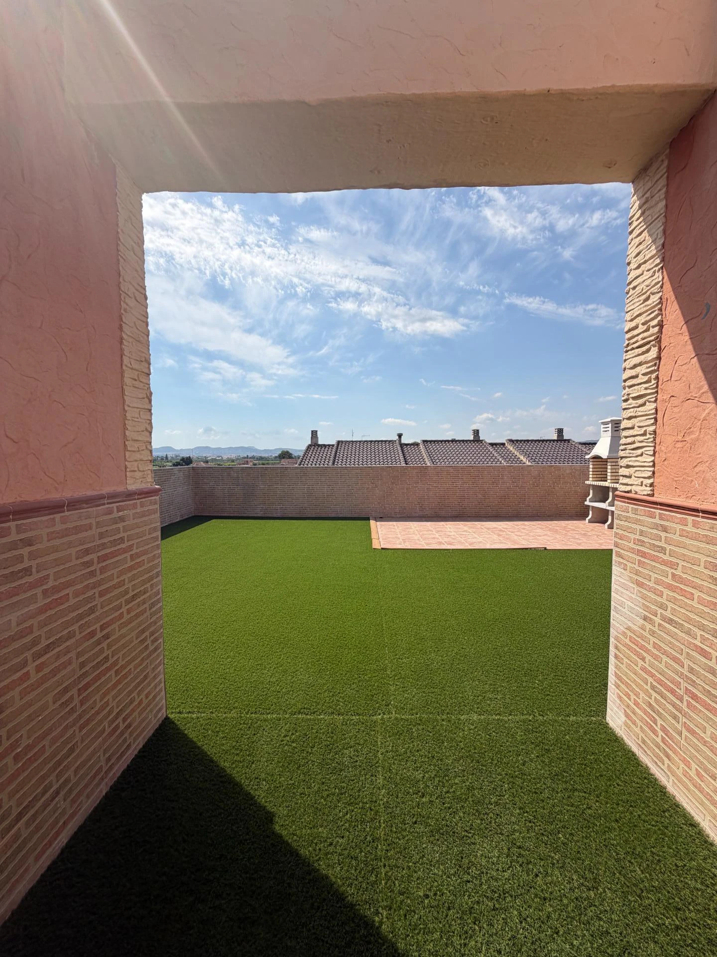 Piso de 4 dormitorios con terraza de 70 m² y barbacoa