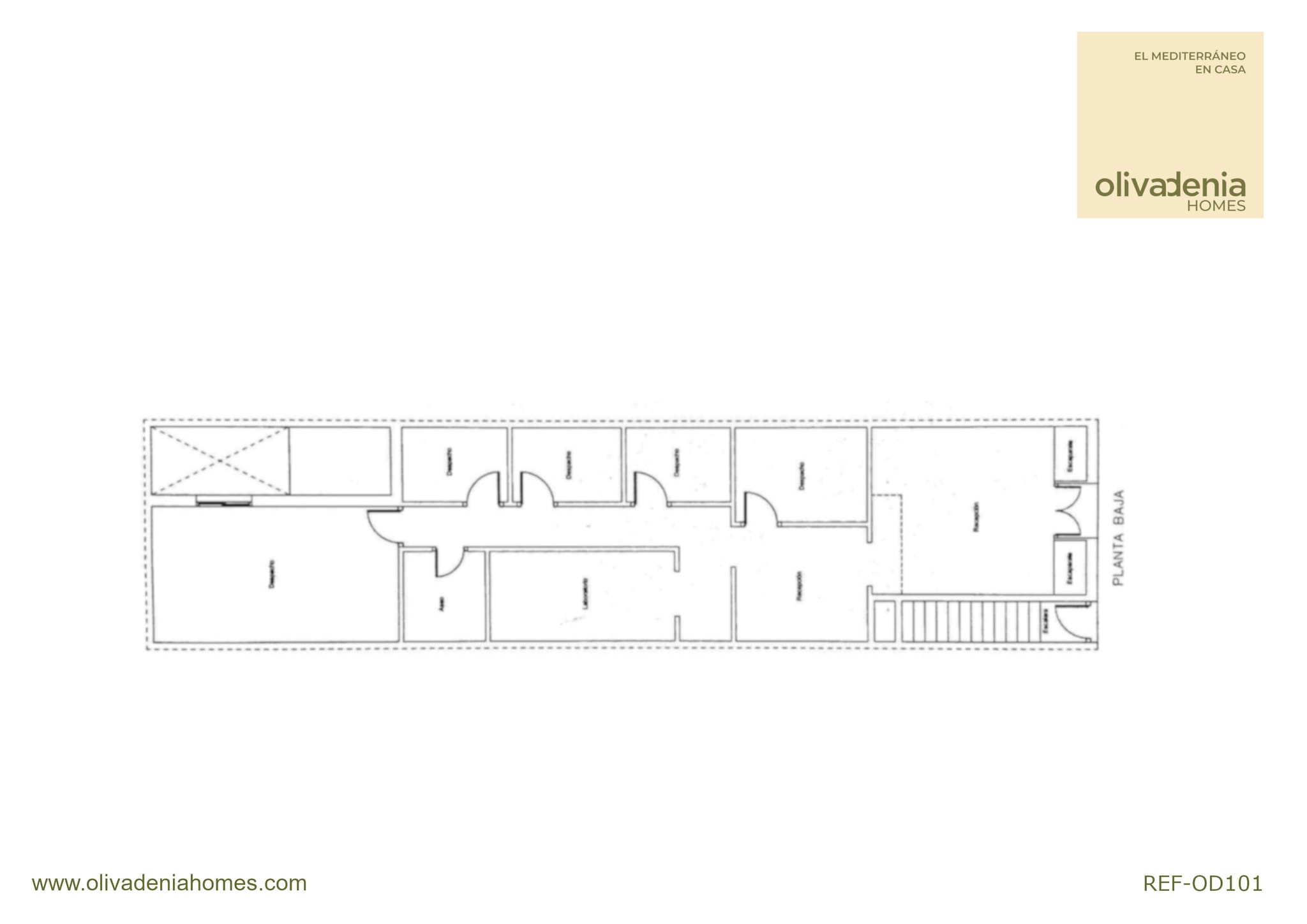 Commercial premises for sale in Oliva, Valencia – 160 m² flexible
