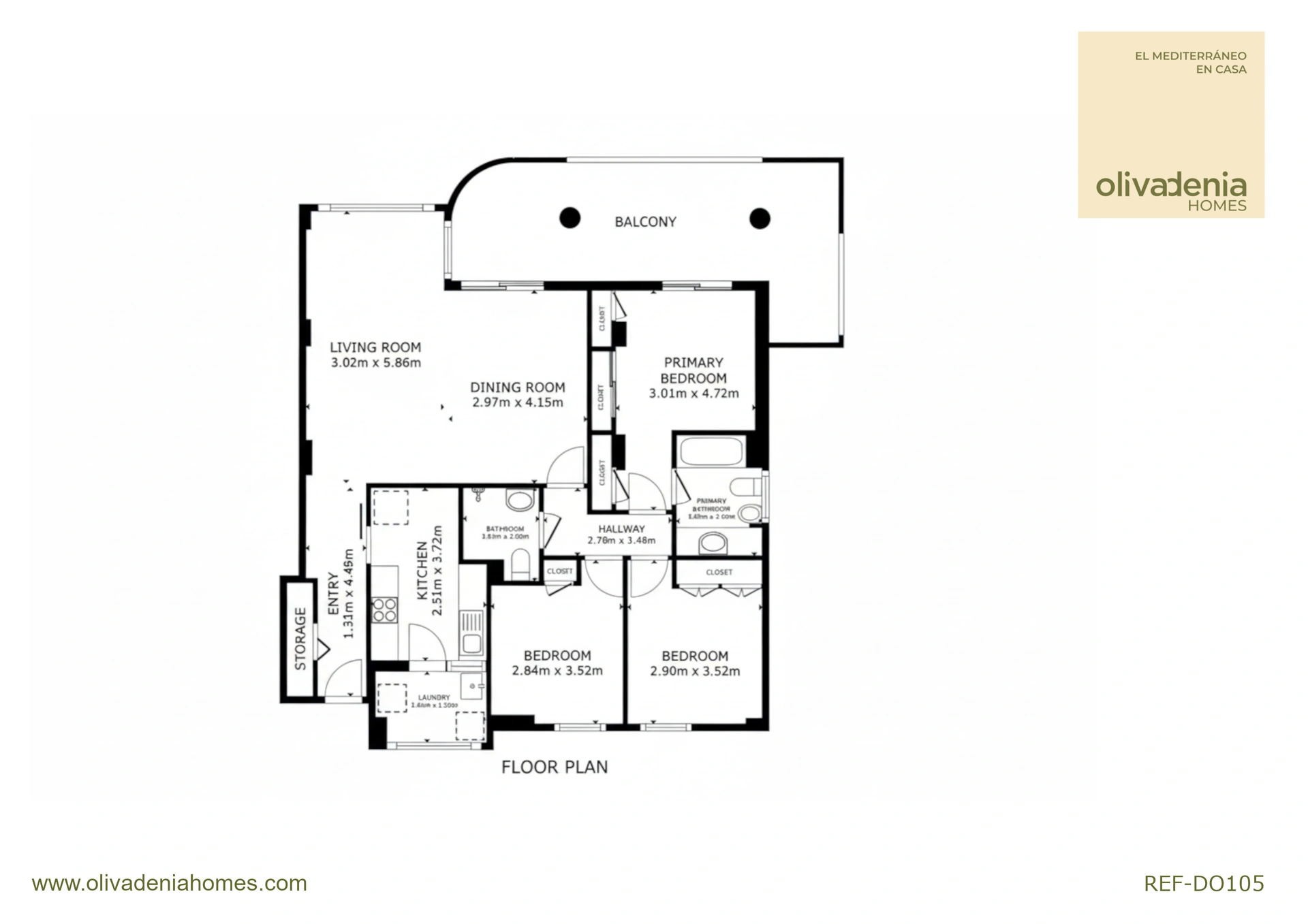Apartamento en Denia de 3 dormitorios
