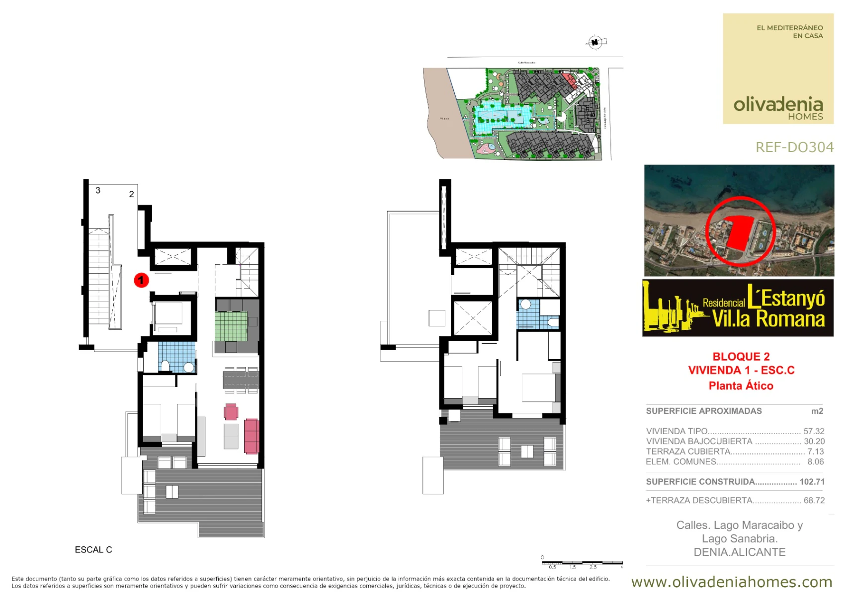 Penthouse na sprzedaż w pierwszej linii w Denia