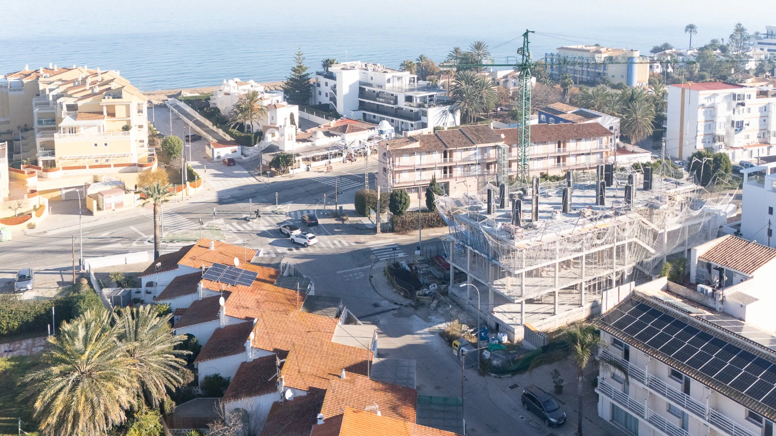 Ático de 3 dormitorios de obra nueva en el KM 3 de las Marina, Denia