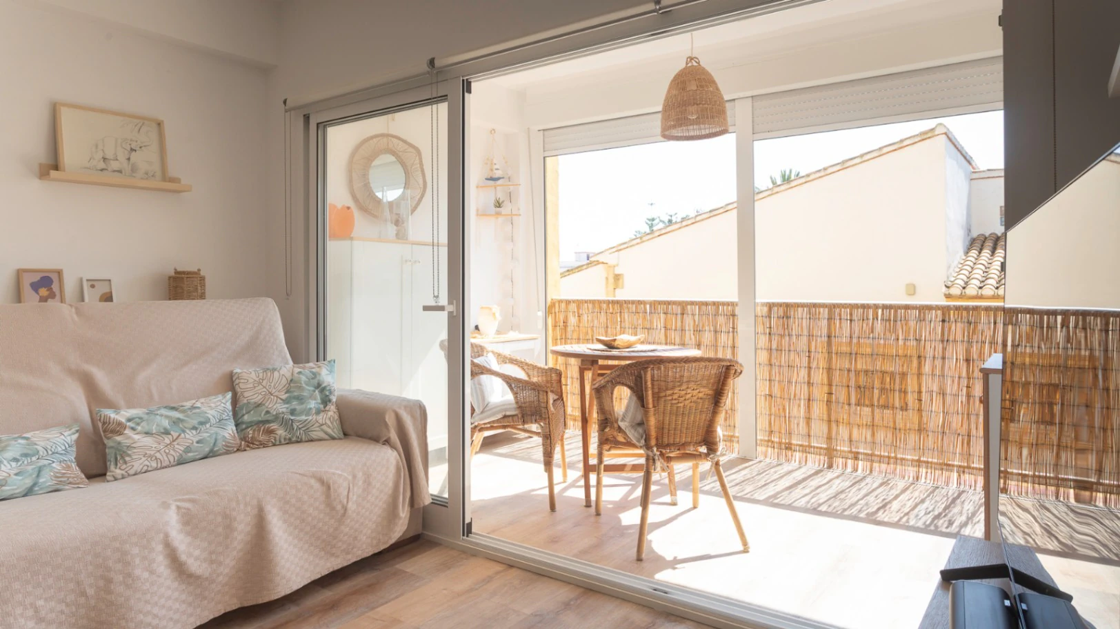Wohnung 100 m vom Strand entfernt mit 2 Schlafzimmern in Devesses, Denia