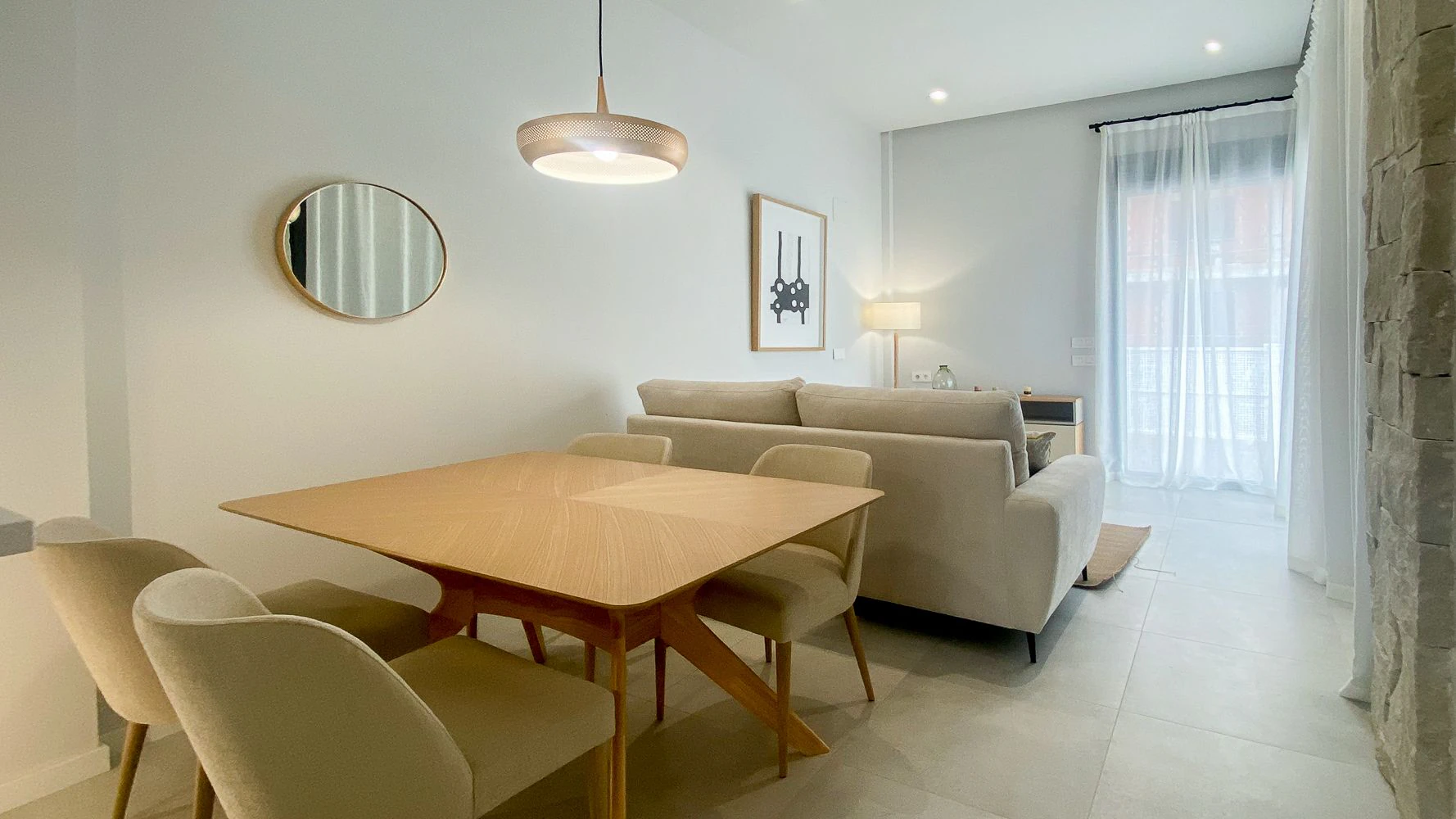 Villa pareada lista para entrar a vivir con piscina privada y solárium – Els Poblets