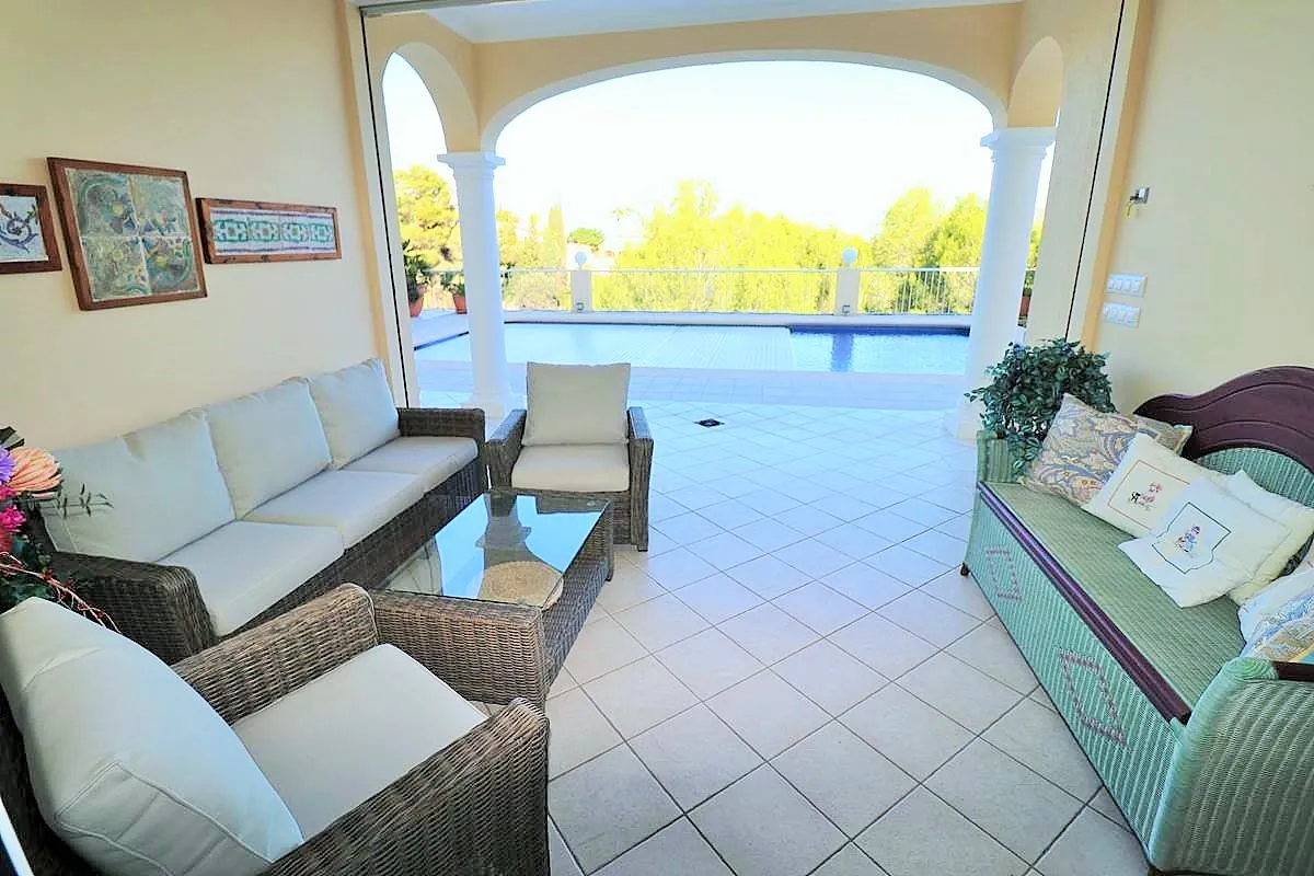Amplia villa con vistas al mar  La Sella Golf Resort, Costa Blanca