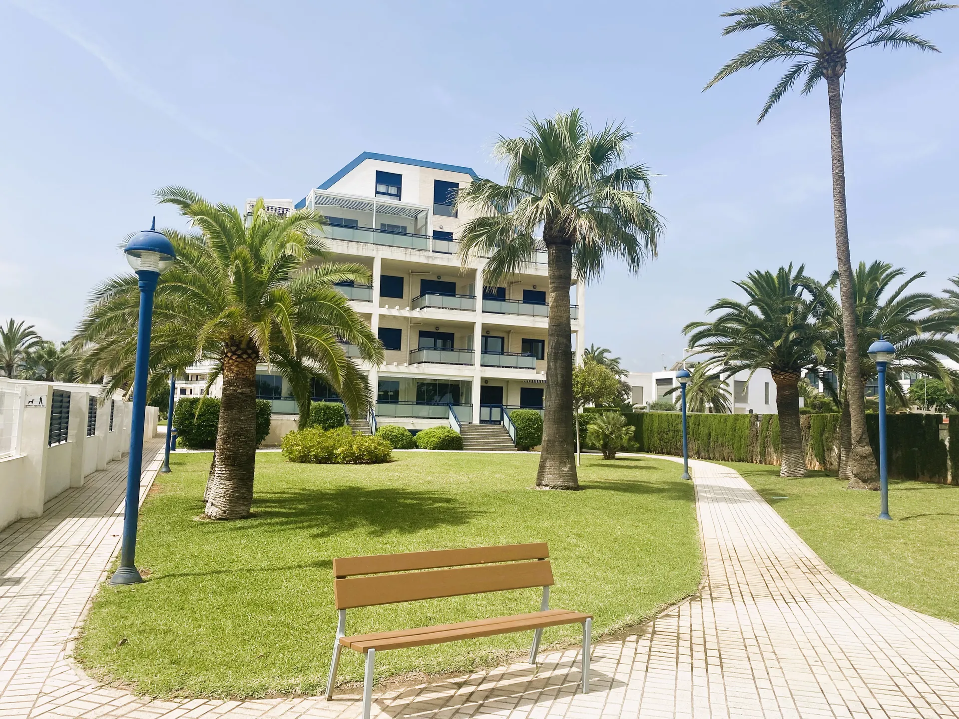 Atico 1ª línea playa cerca del puerto de Denia