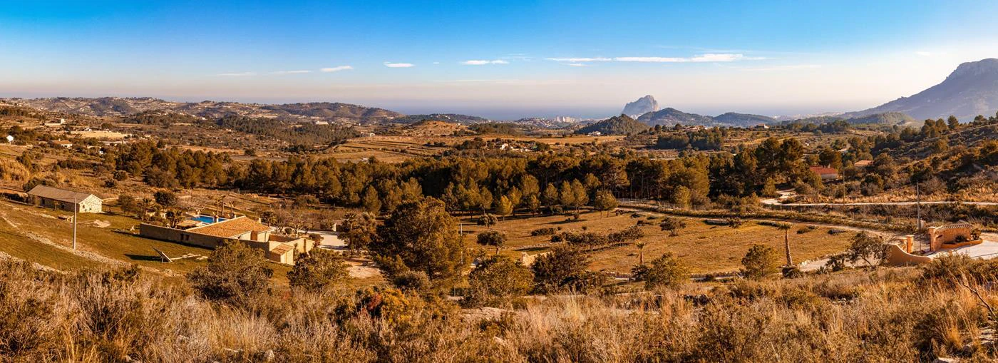 Gran finca con vistas al mar en Benissa
