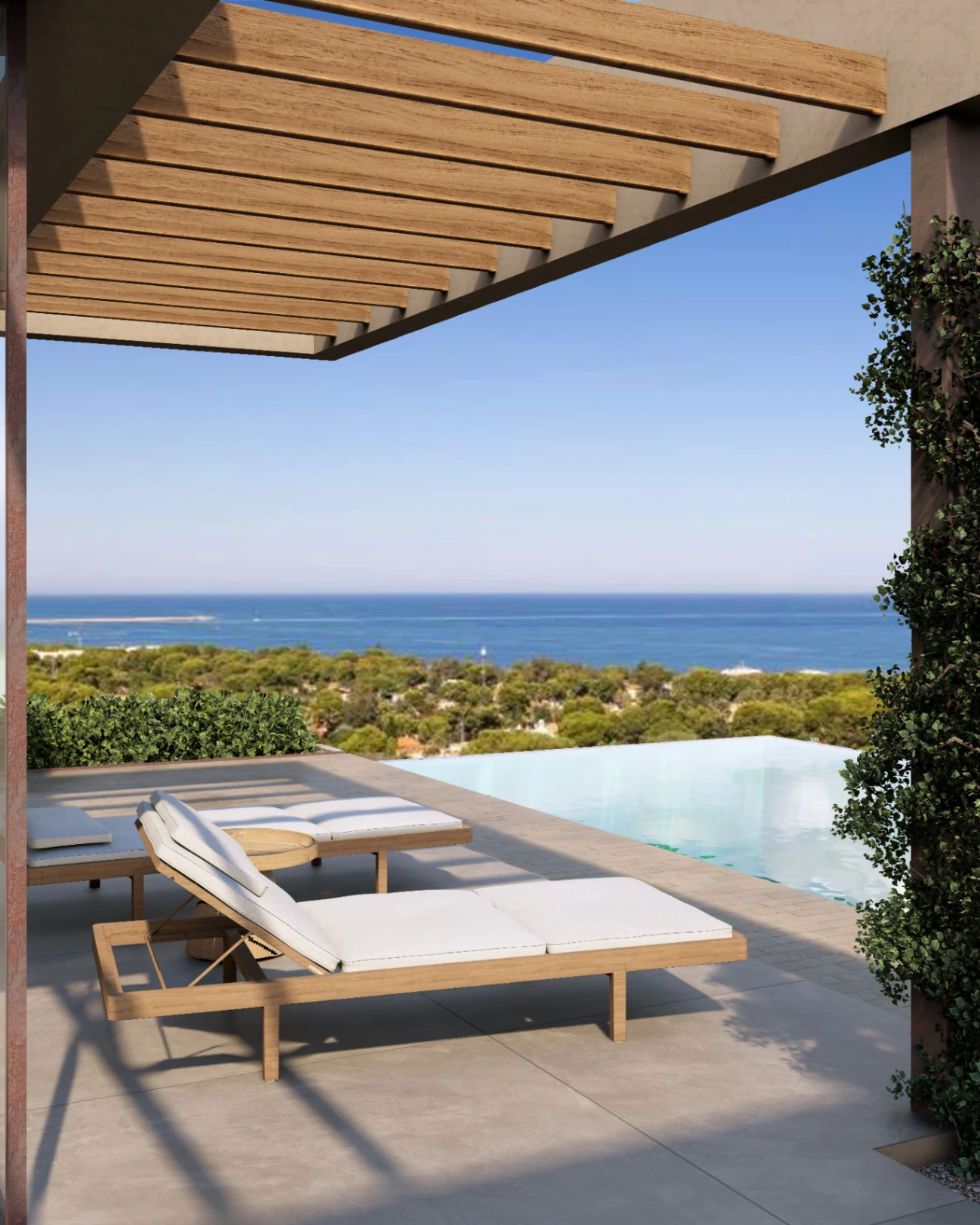Chalet de nueva construcción en 2025 en Las Rotas con vistas panorámicas a mar y montaña