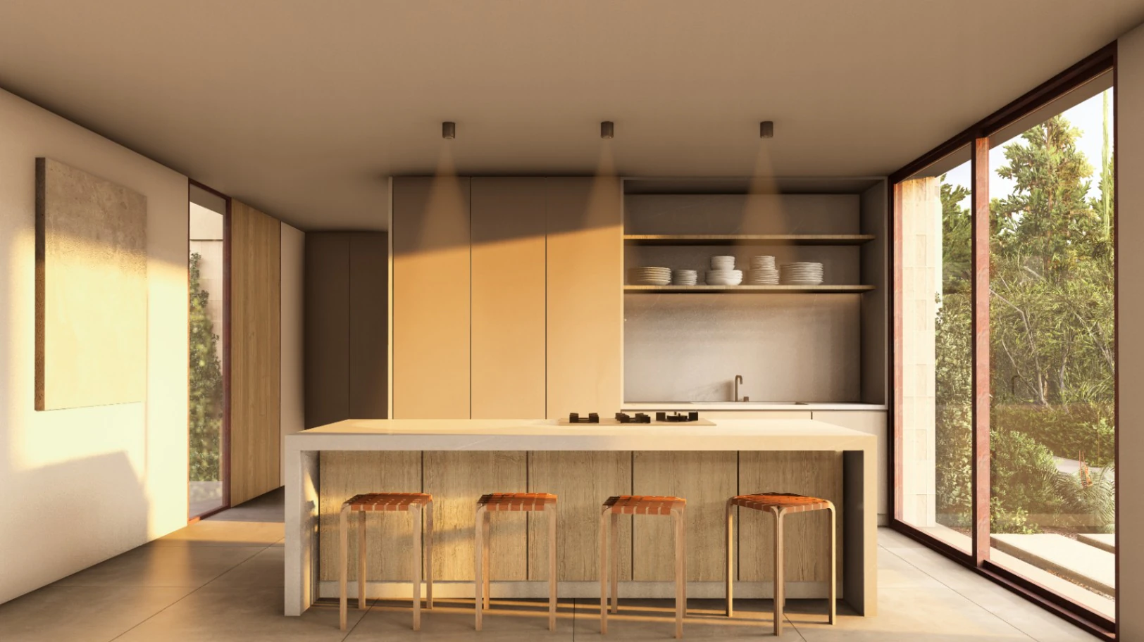 Chalet de nueva construcción en 2025 en Las Rotas con vistas panorámicas a mar y montaña