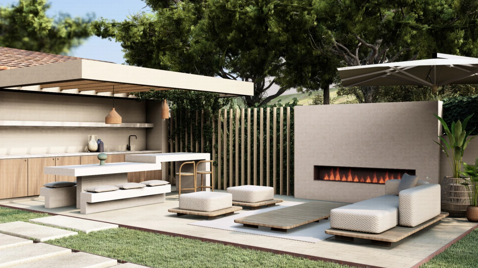 Chalet de nueva construcción en 2025 en Las Rotas con vistas panorámicas a mar y montaña