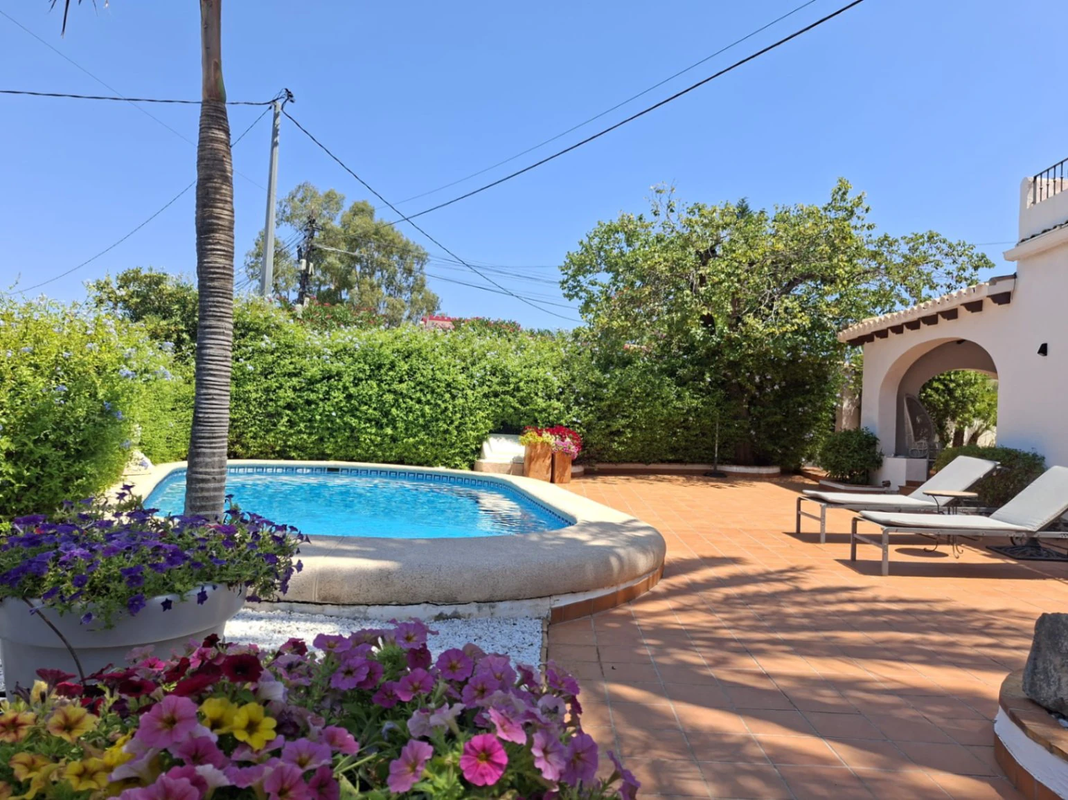 Villa con vistas al mar, en Santa Lucia a Denia