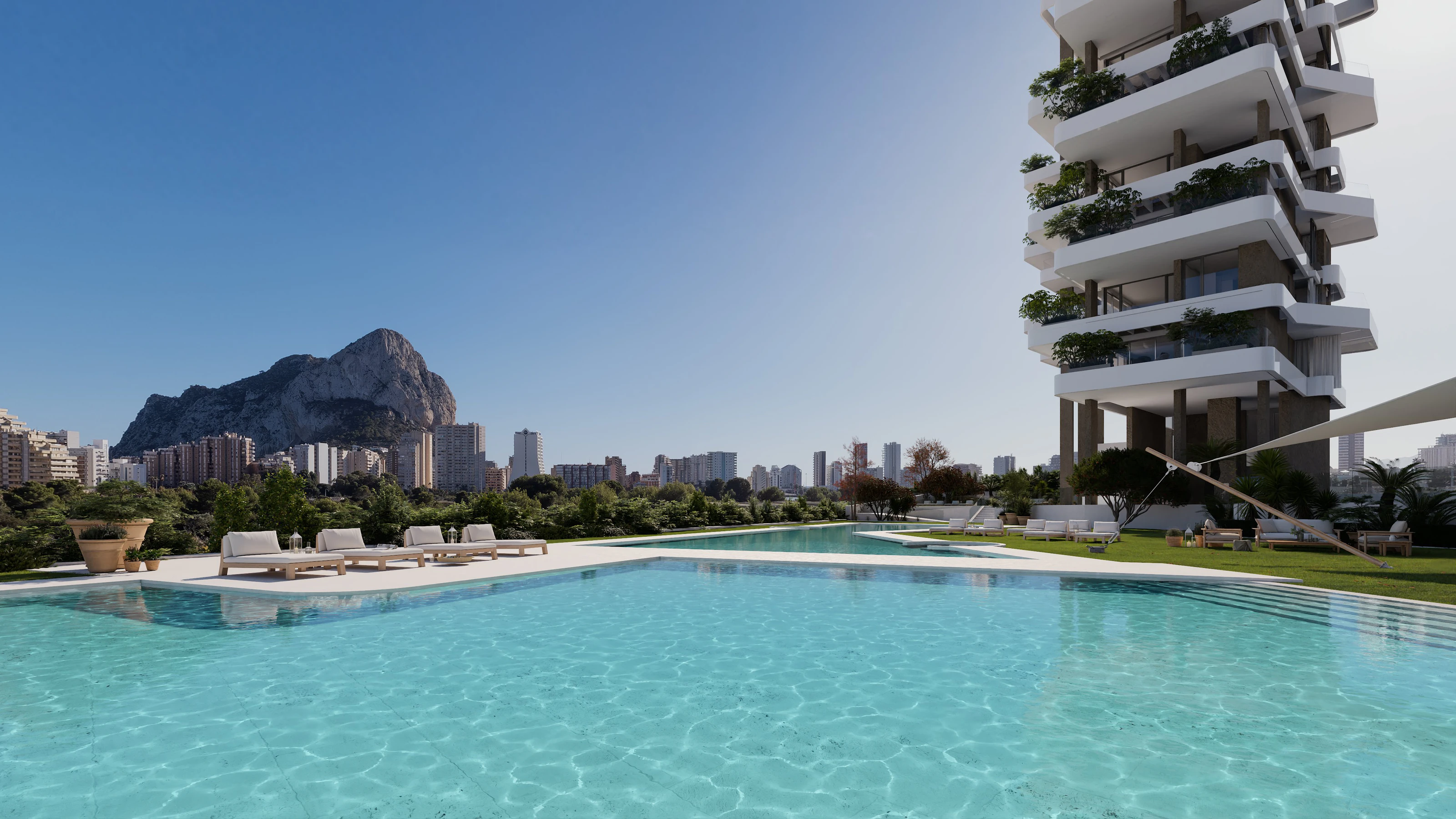 Apartamento en venta en Calpe