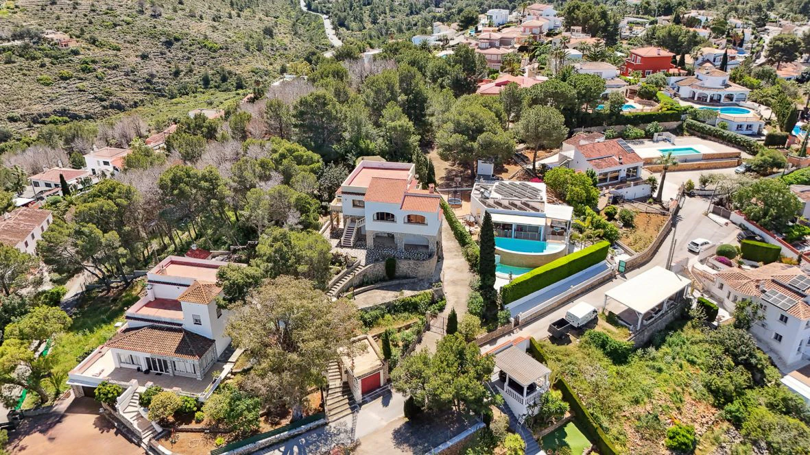 Gran villa con las vistas más impresionantes de Dénia.