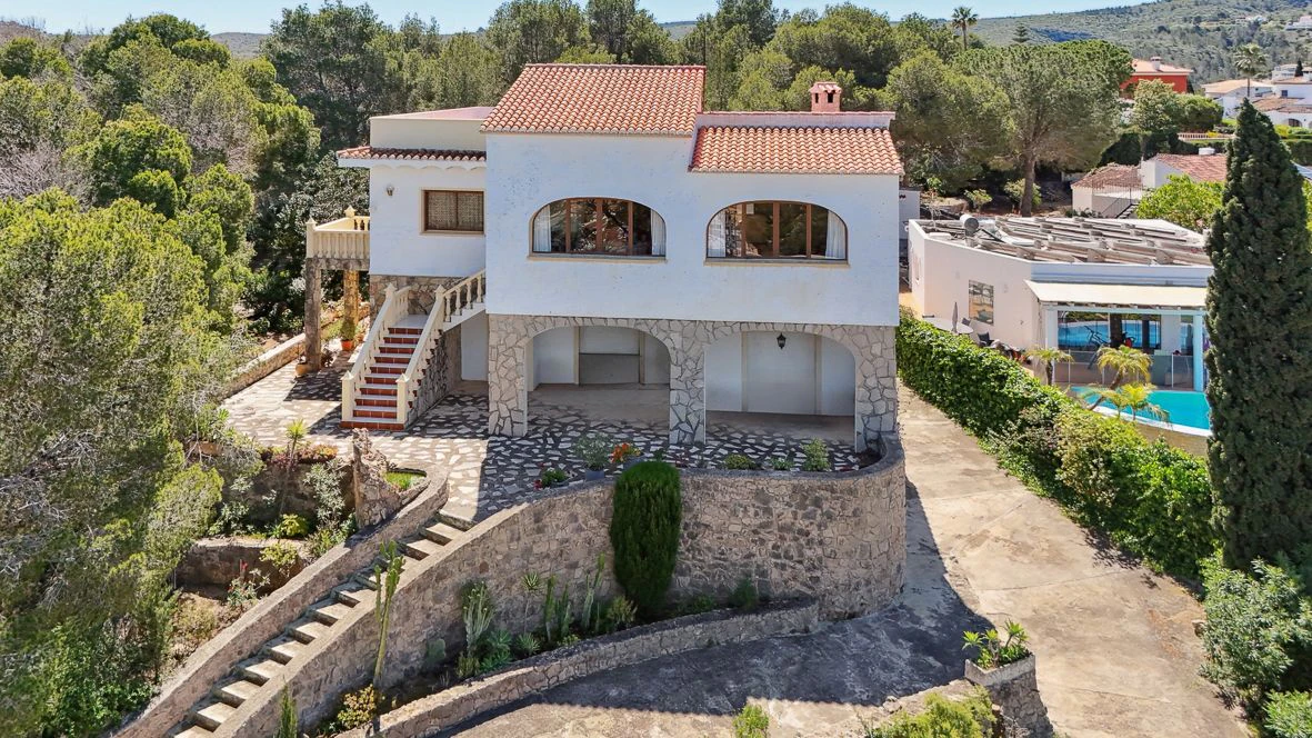 Gran villa con las vistas más impresionantes de Dénia.