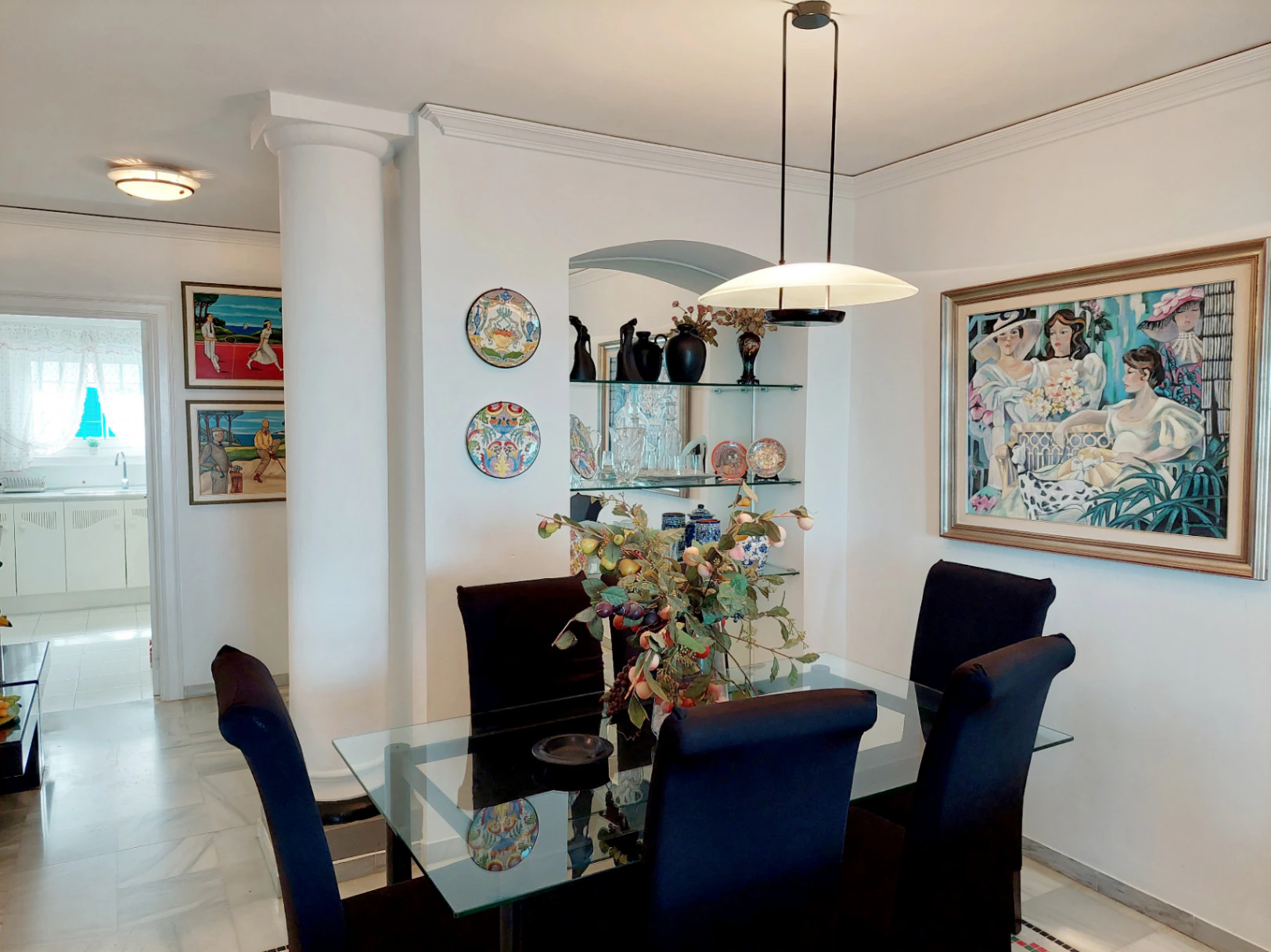 Appartement au rez-de-chaussée avec vue frontale sur la mer à Las Marinas