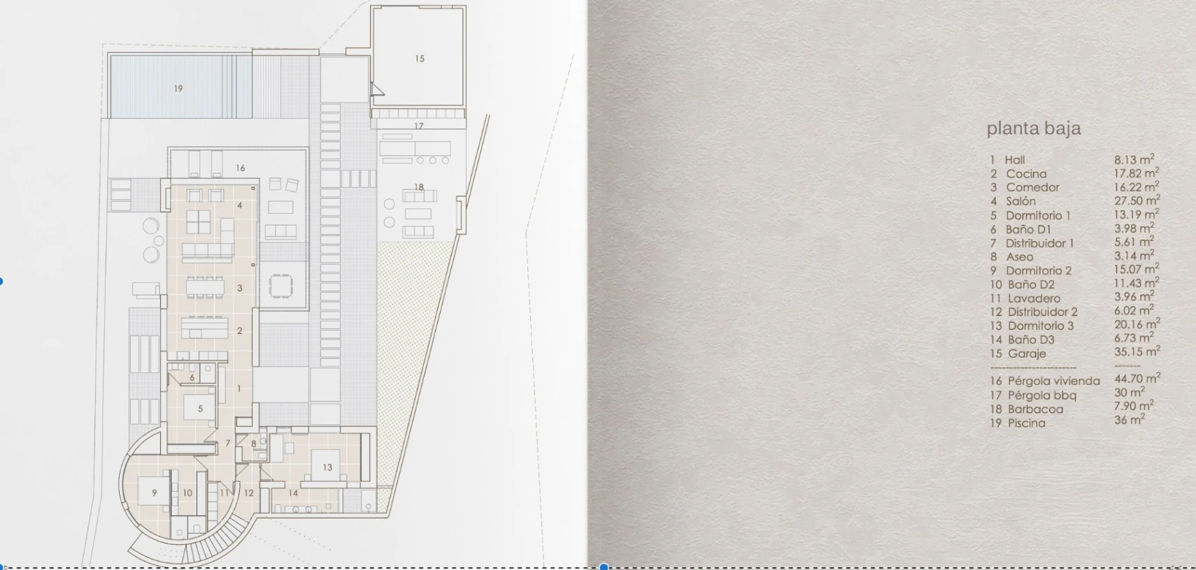 Villa nouvellement construite en 2025 à Las Rotas avec vue panoramique sur la mer et la montagne