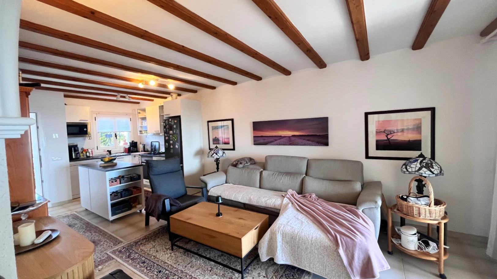 Townhouse with panoramic sea views in Moraira