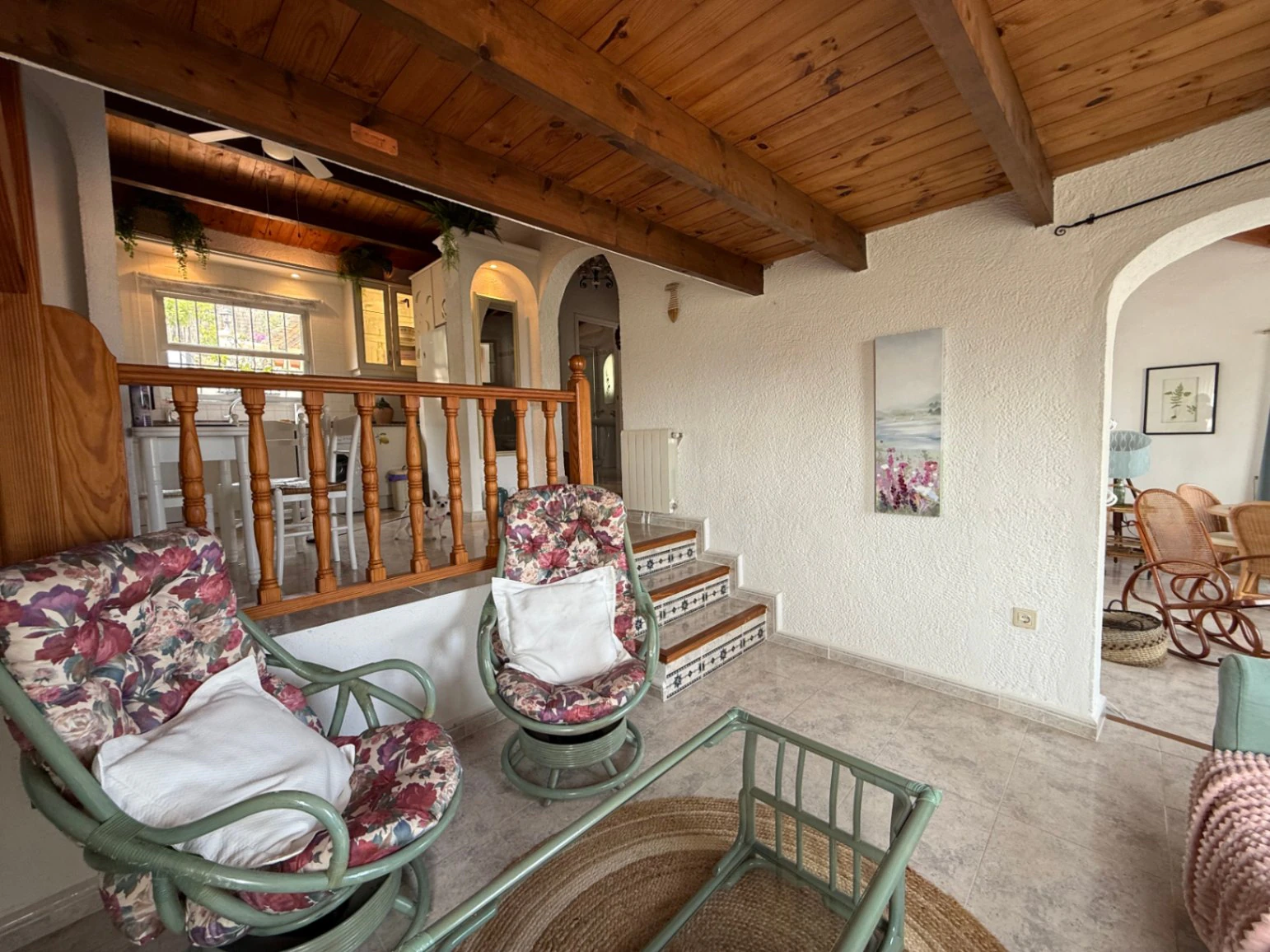 Charmante villa in de Montgó-regio met panoramisch uitzicht op de zee, het kasteel en de stad Dénia.