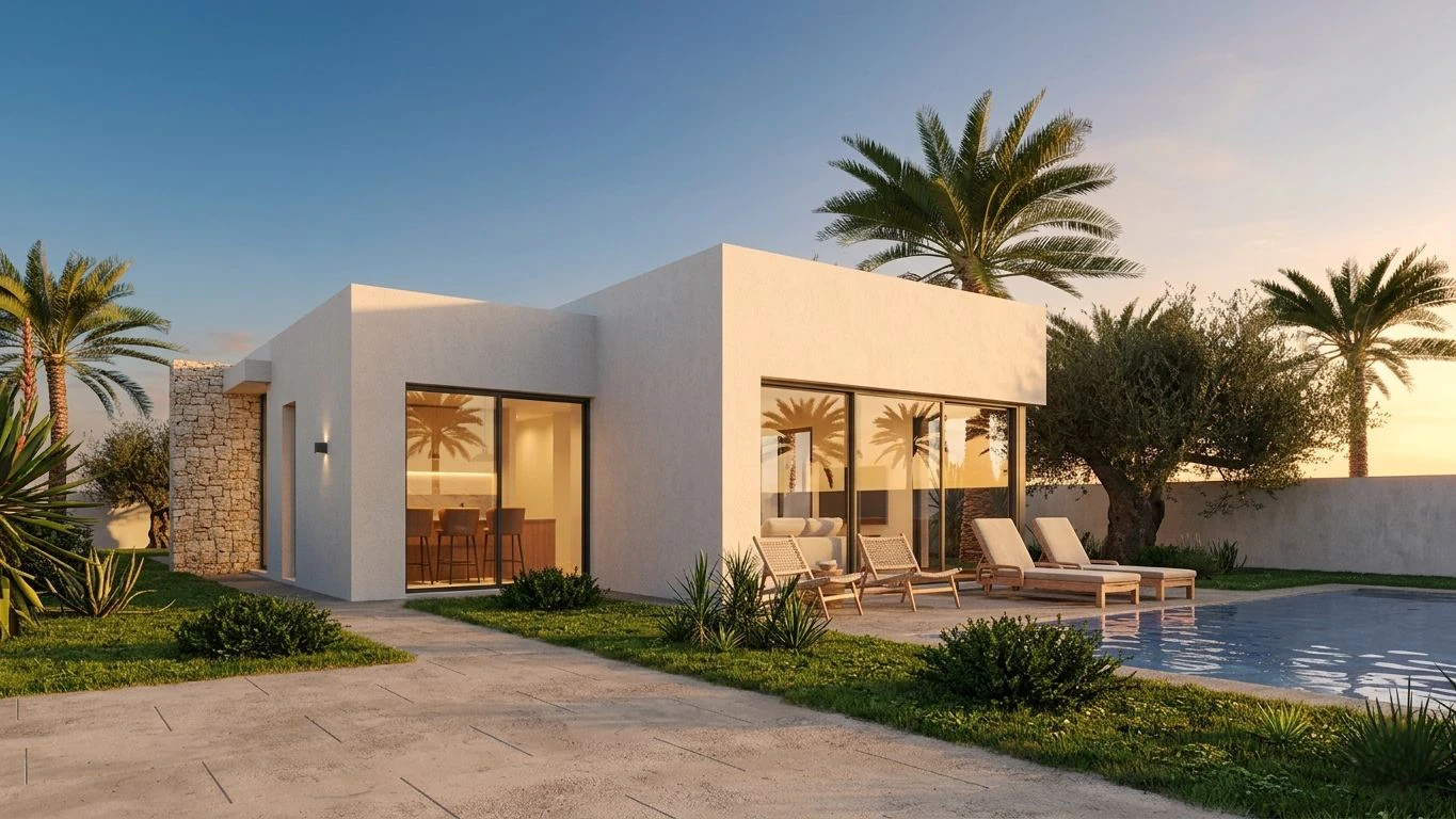 Nieuw project: Moderne villa’s met zwembad in Els Poblets. Instapklaar