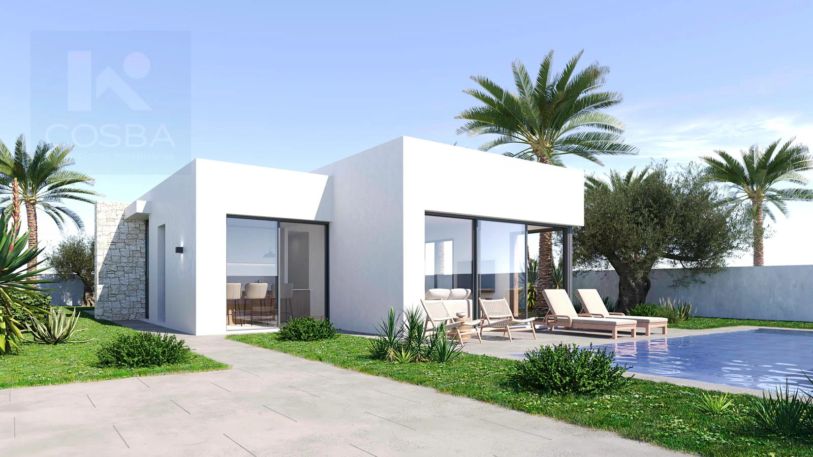 Nieuw project: Moderne villa’s met zwembad in Els Poblets. Instapklaar