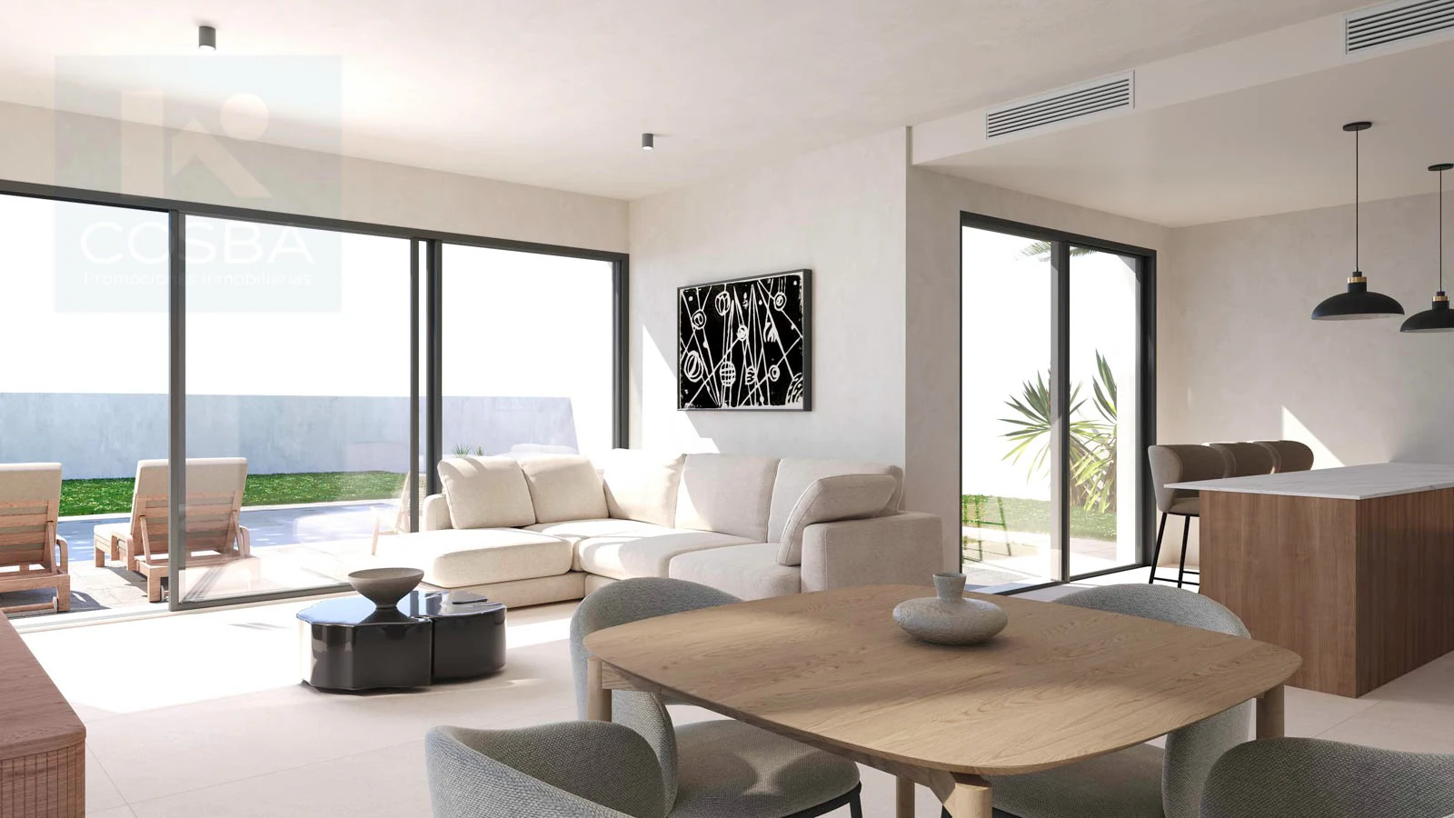 Nieuw project: Moderne villa’s met zwembad in Els Poblets. Instapklaar