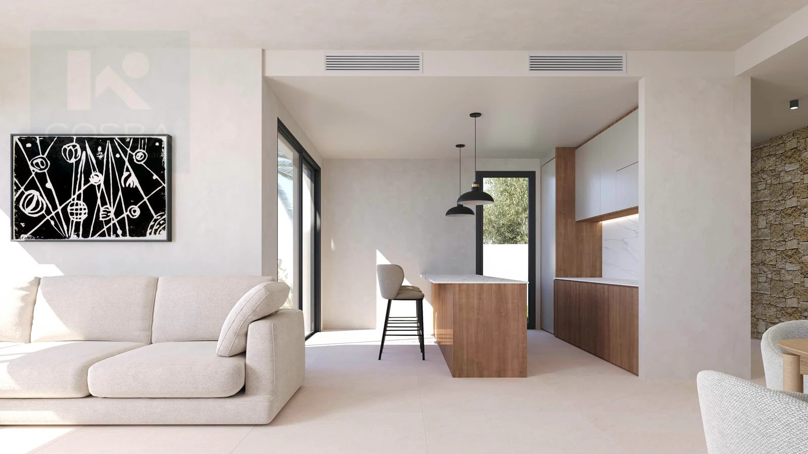 Nieuw project: Moderne villa’s met zwembad in Els Poblets. Instapklaar