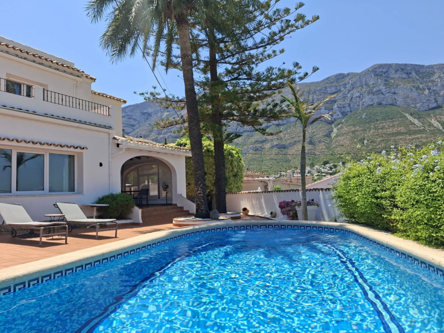 Villa avec vue sur la mer, au Montgo à Denia