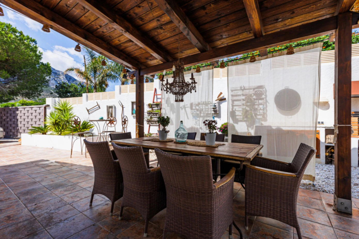 IBIZAN VILLA IN MONTGO DENIA