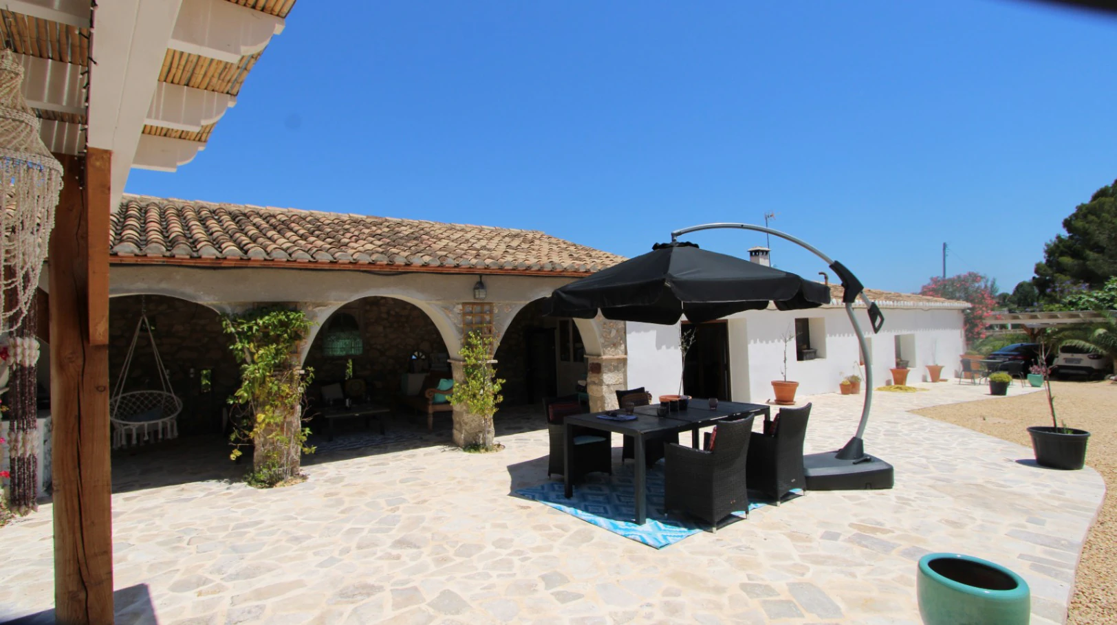 Spectaculaire chalet de style finca à vendre à Alcalali