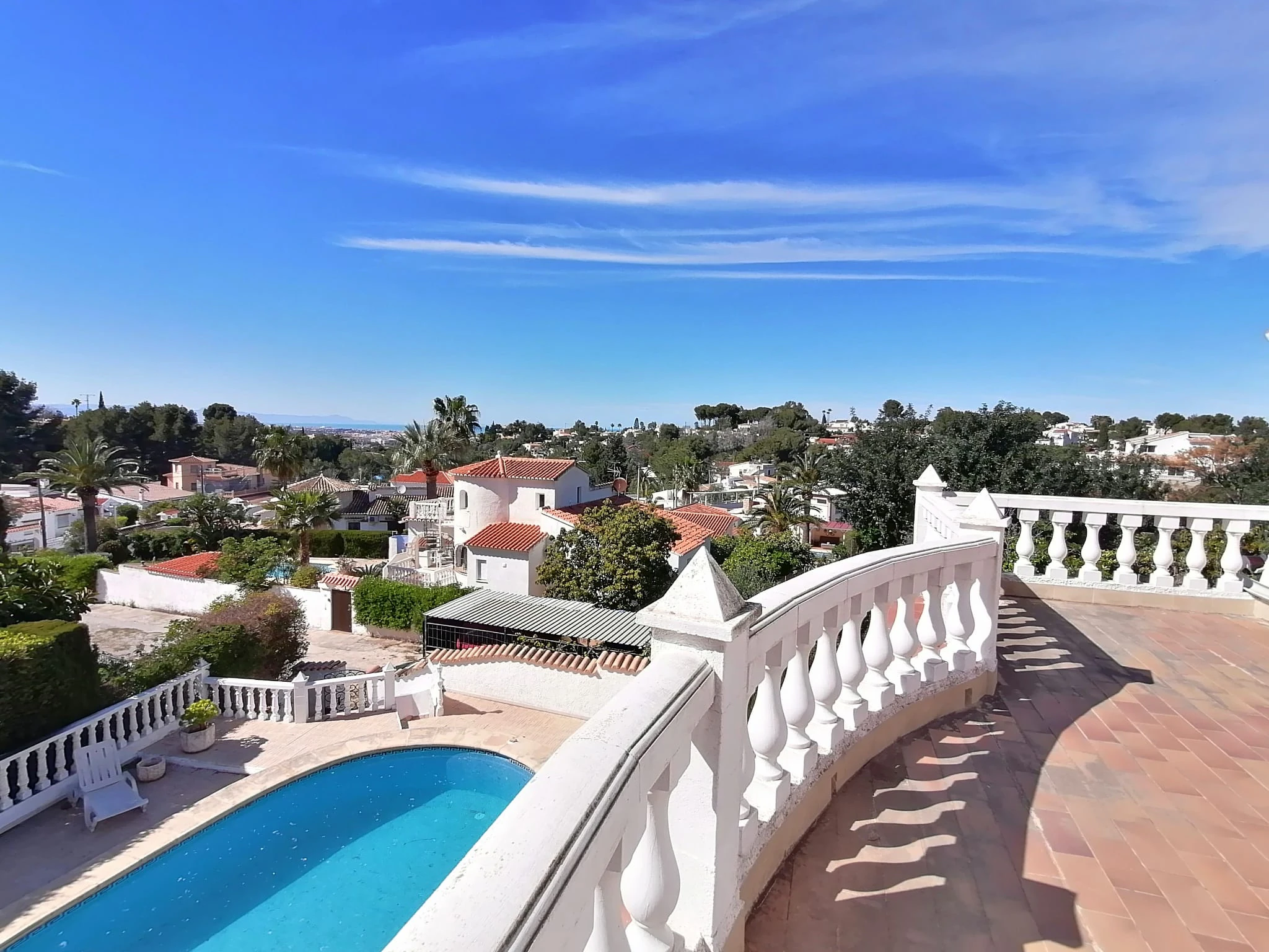 Chalet with sea and Montgó views, Denia