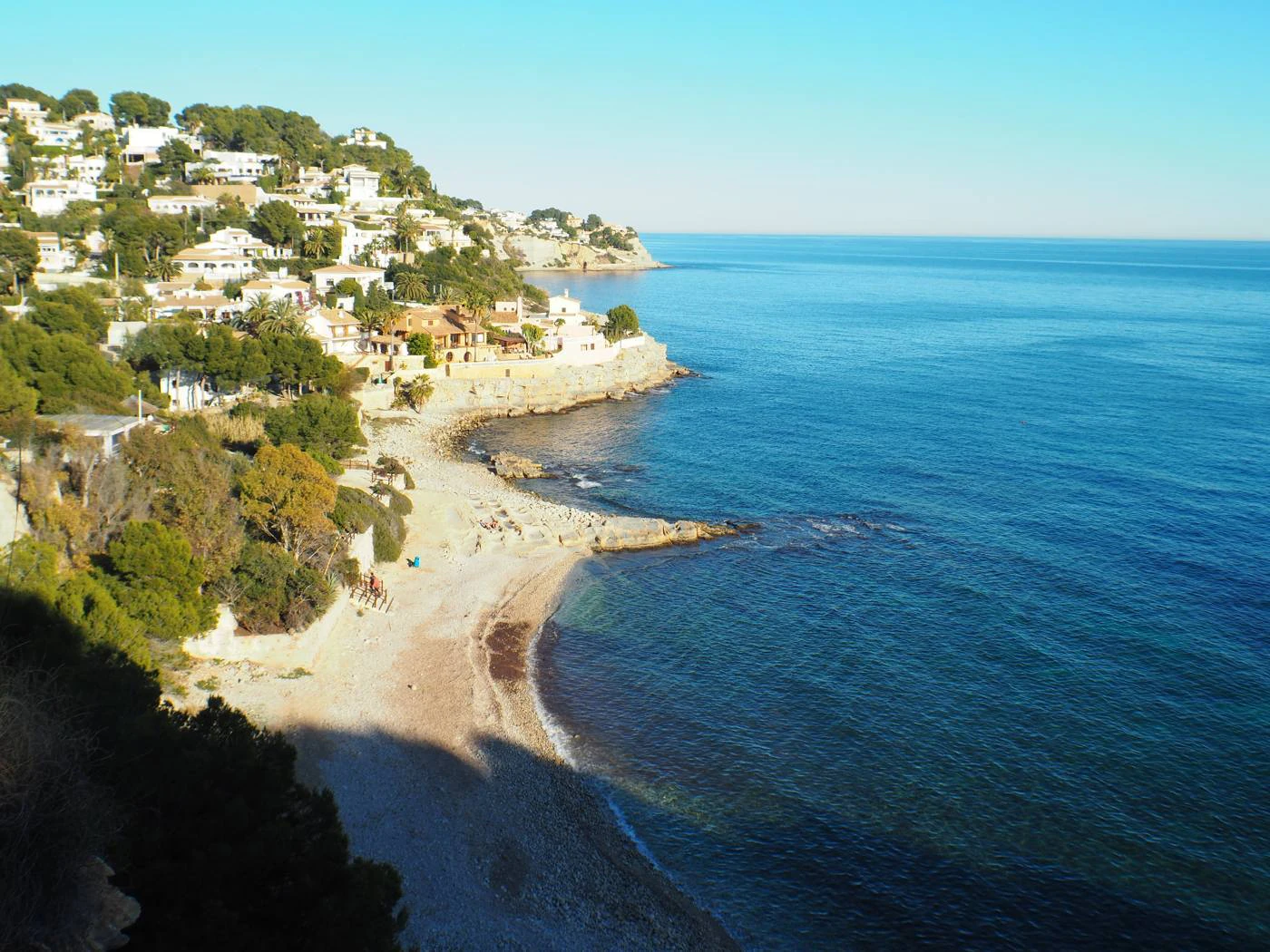 Villa de luxe de style classique à Moraira avec vue au mer