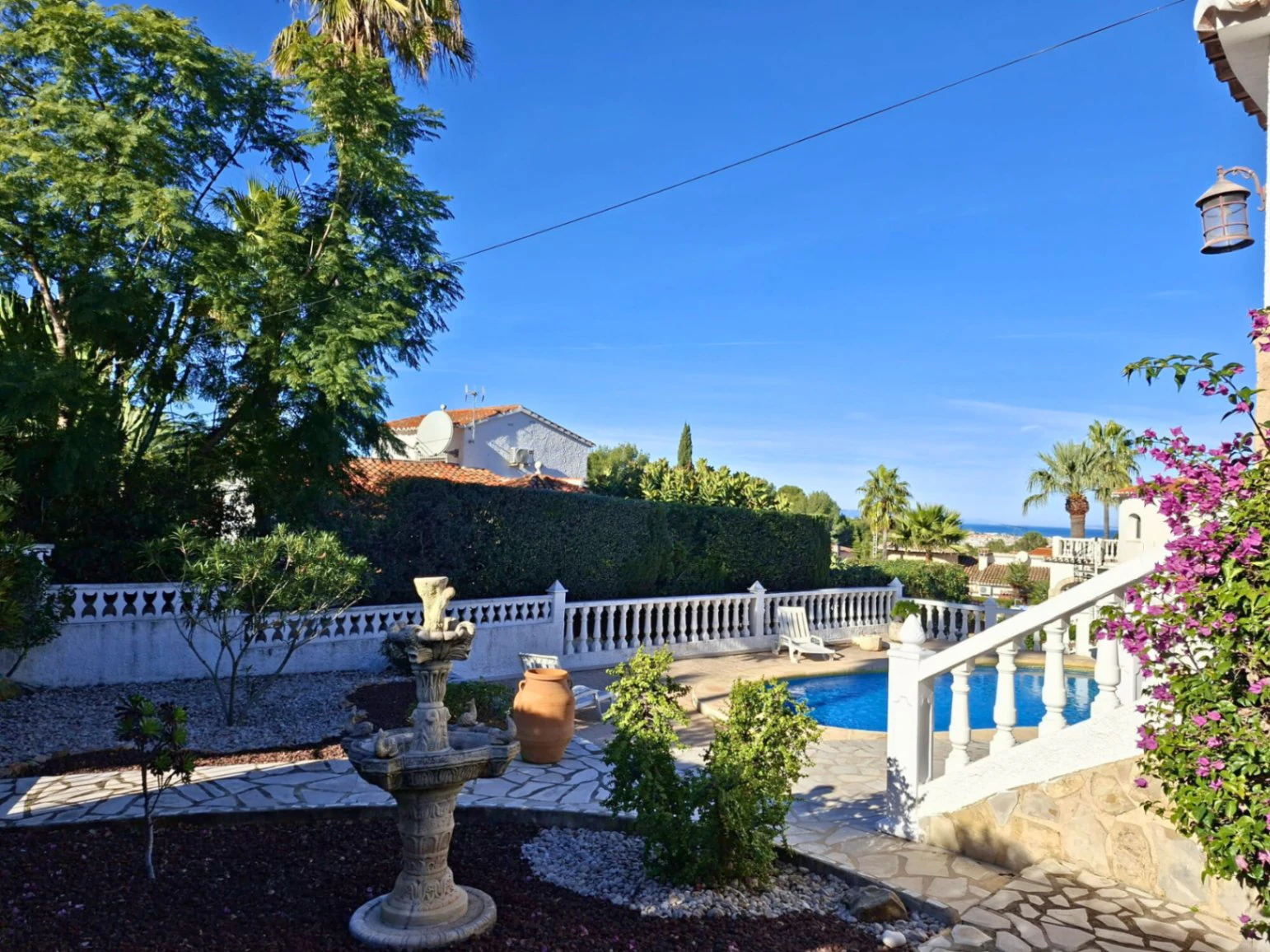 Chalet with sea and Montgó views, Denia