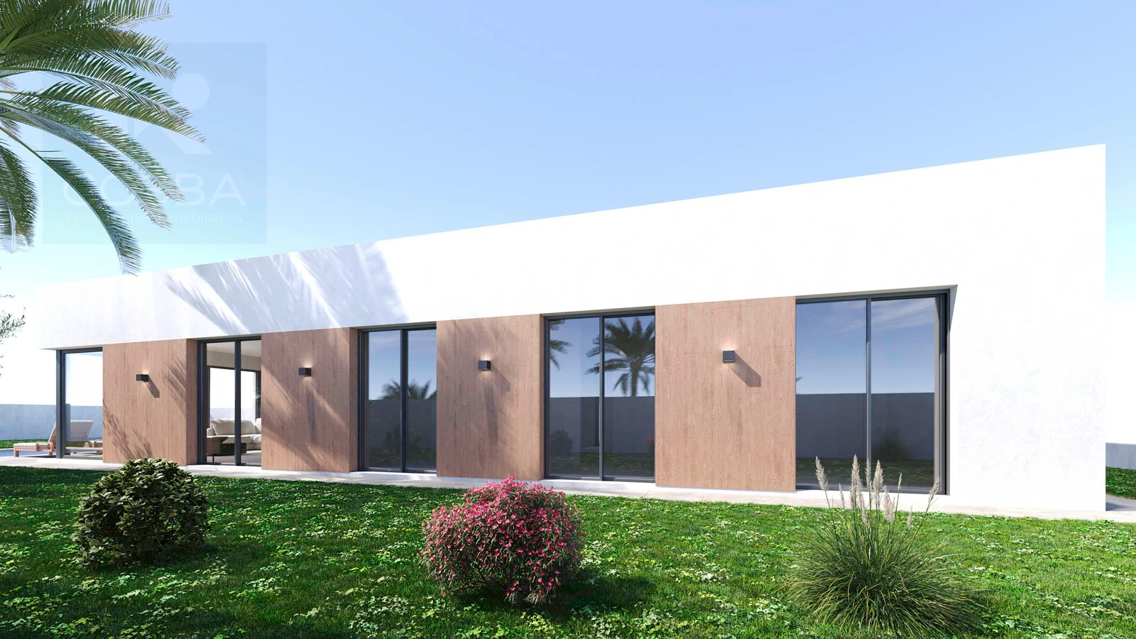 Nueva promoción villas modernas con piscina en Els Poblets. Llave en mano