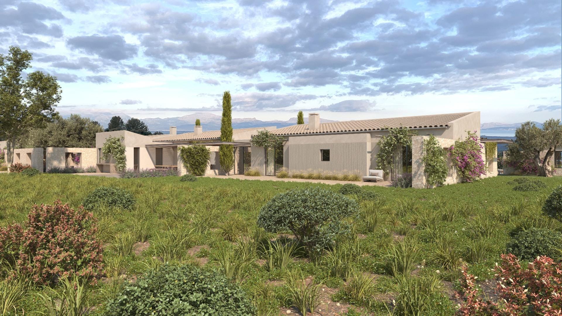 Proyecto rustico en ubicación única con vistas increíbles al mar y montaña.