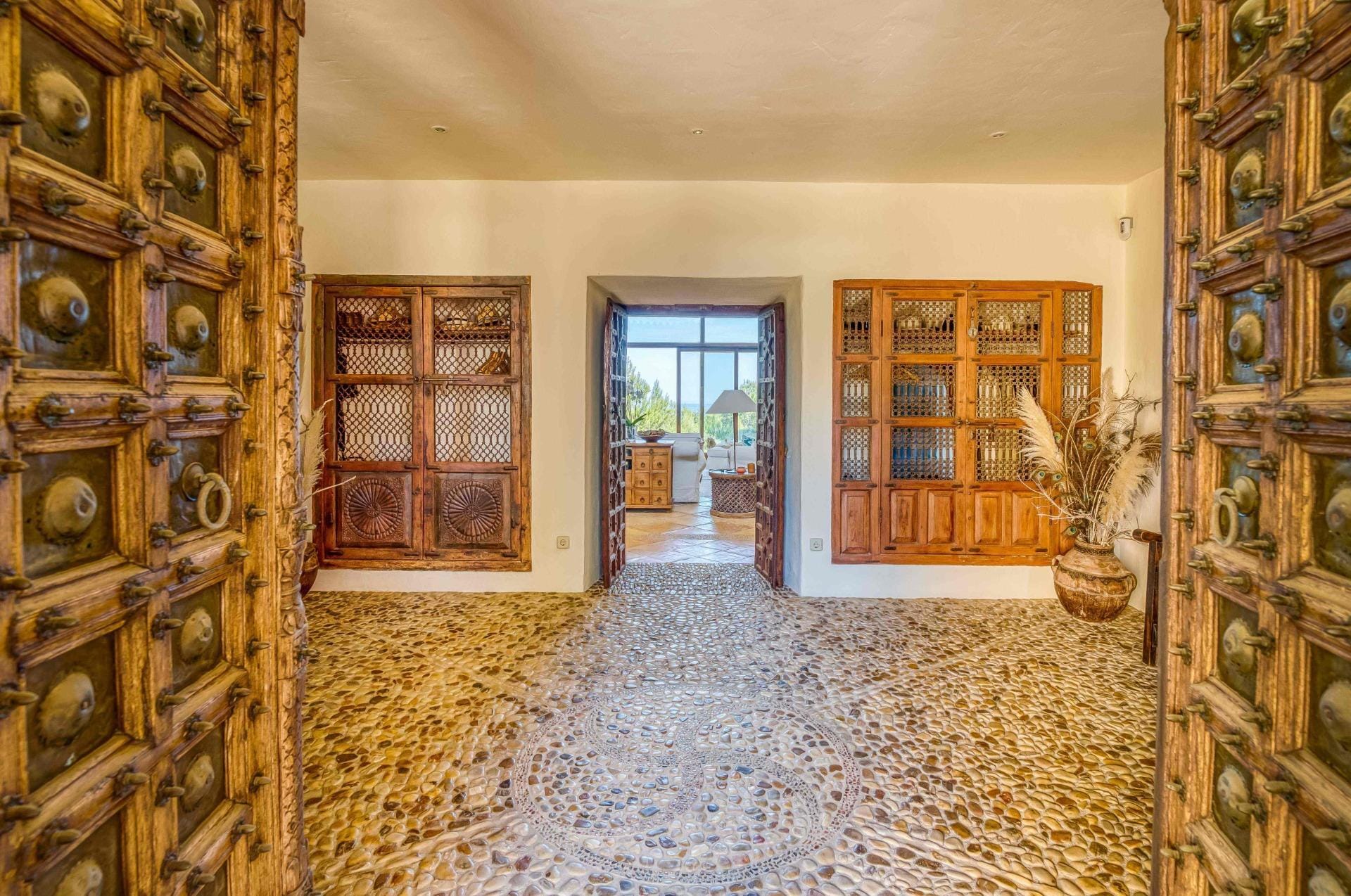 Finca única en Mallorca con impresionantes vistas de toda la bahía
