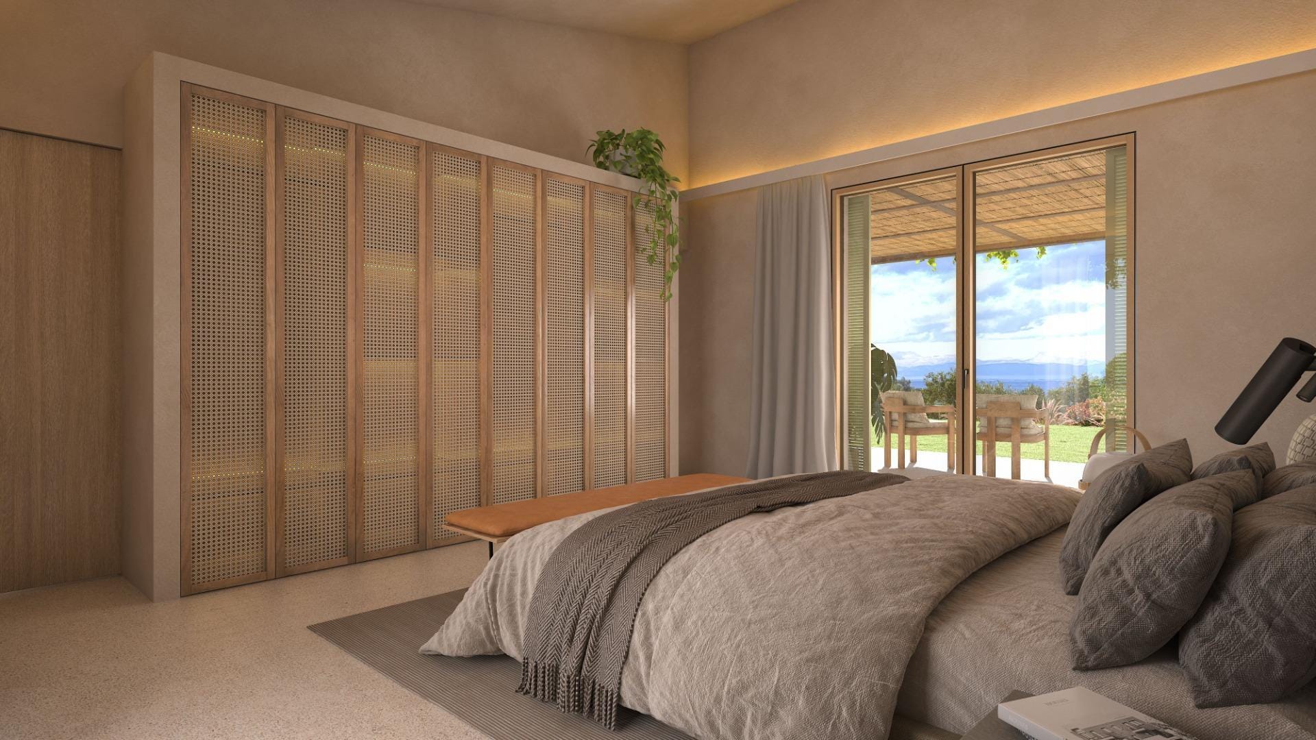 Proyecto rustico en ubicación única con vistas increíbles al mar y montaña.