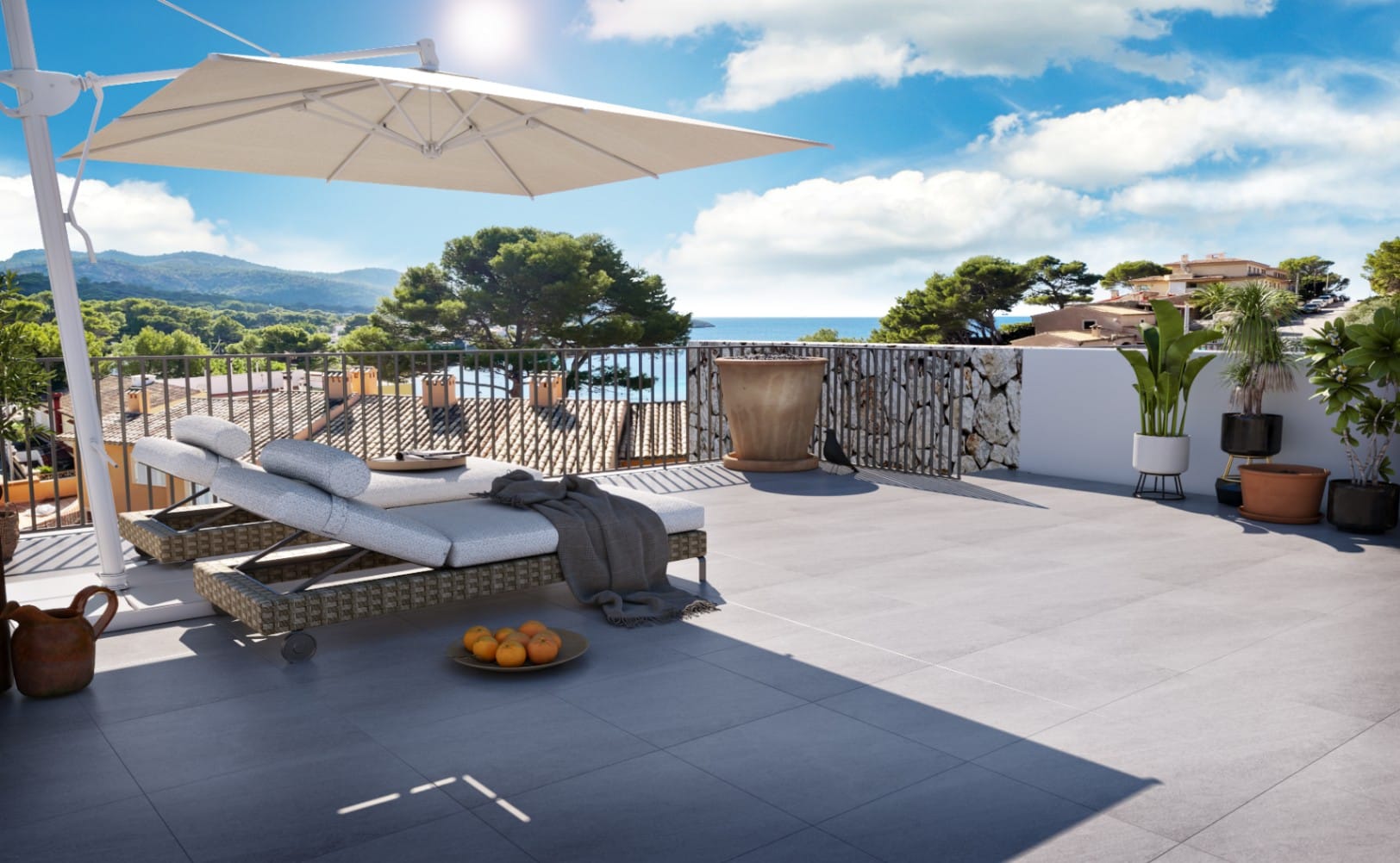 Apartamento con vistas al mar en Andratx