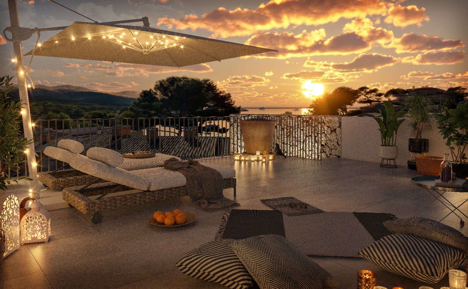 Apartamento con vistas al mar en Andratx