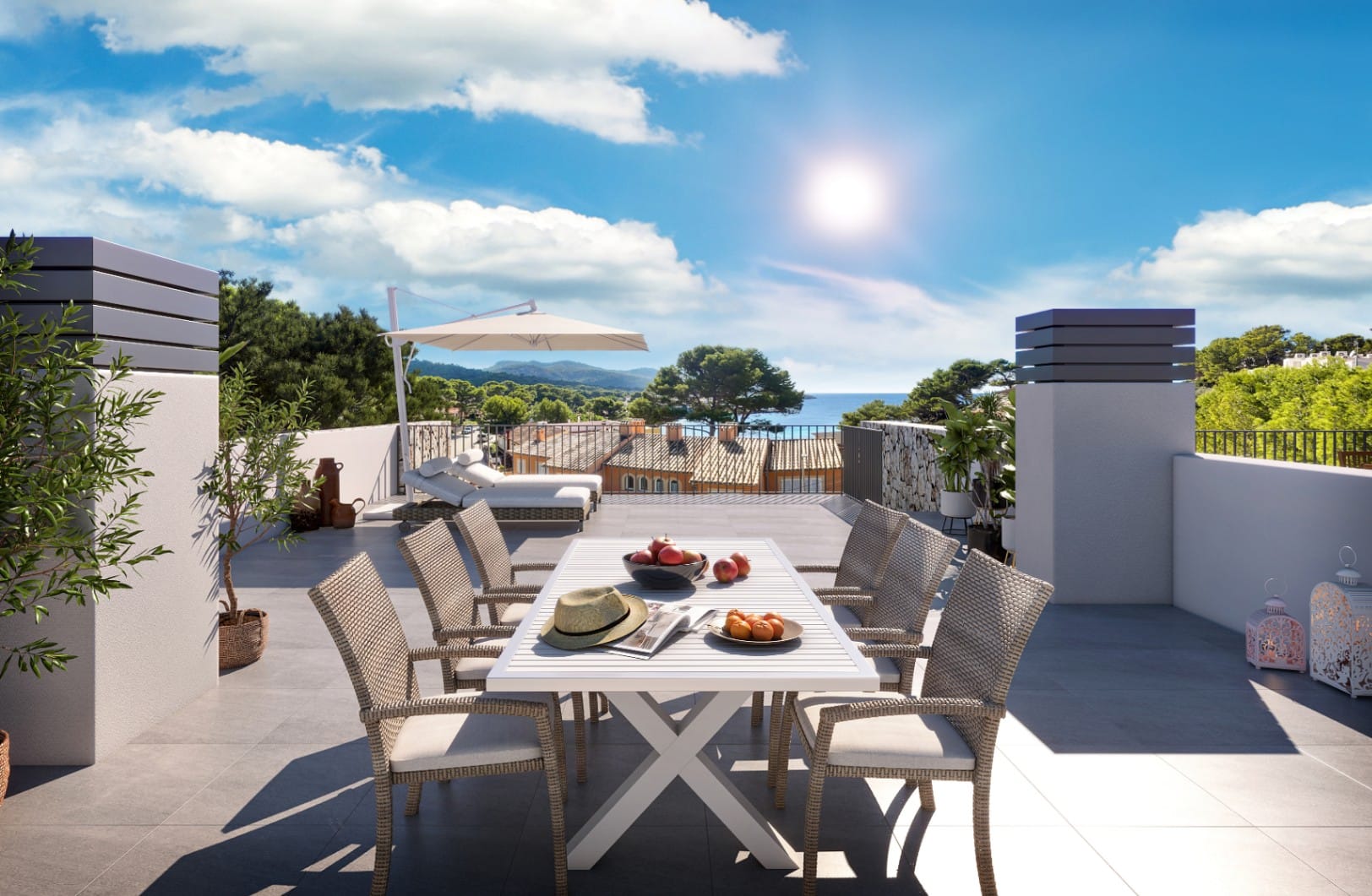Apartamento con vistas al mar en Andratx