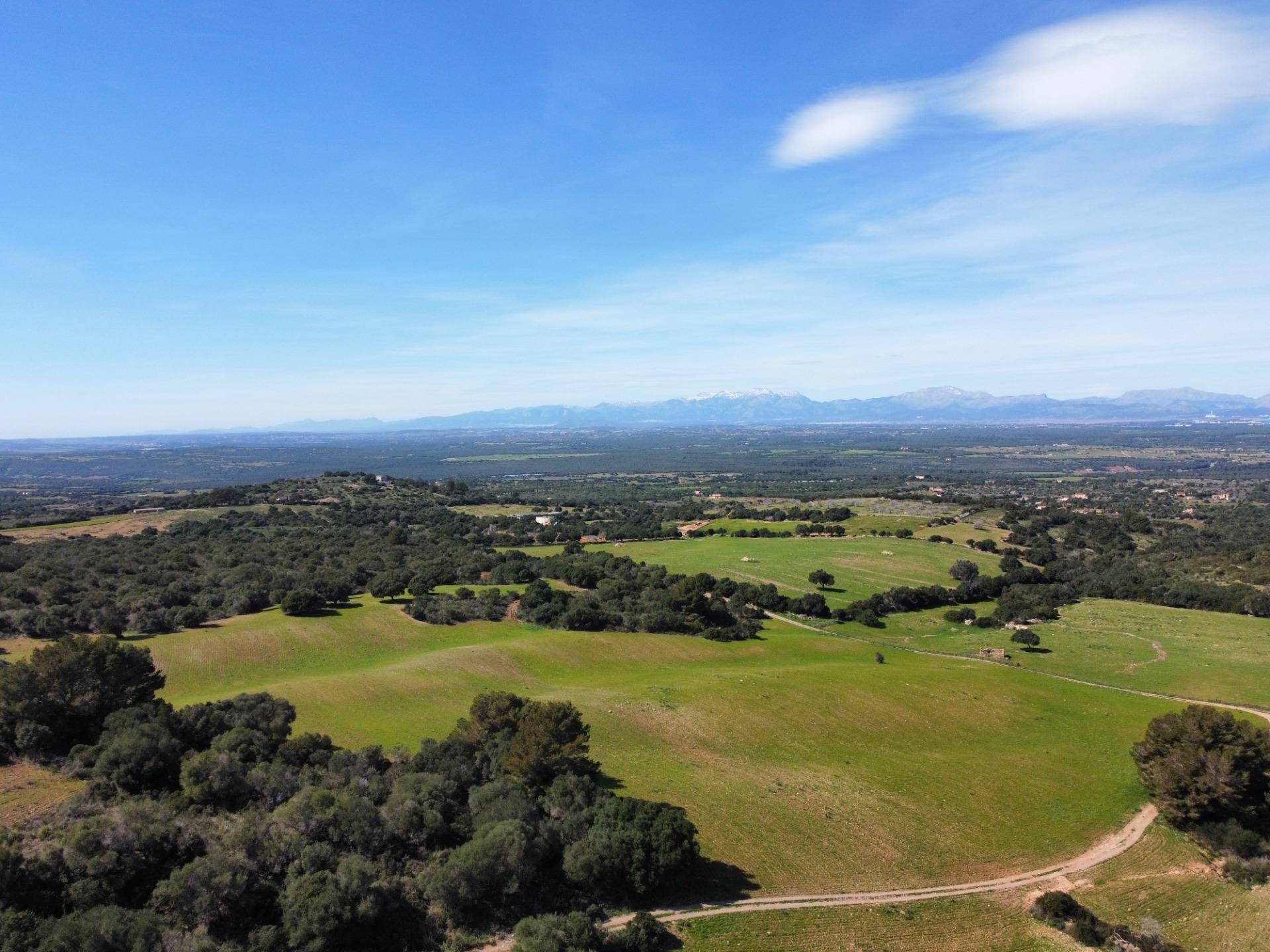 Ubicación sensacional dentro de una zona natural prácticamente virgen que ofrece vistas infinitas de la bahía de Alcudia, Formentor y la sierra de Tramontana