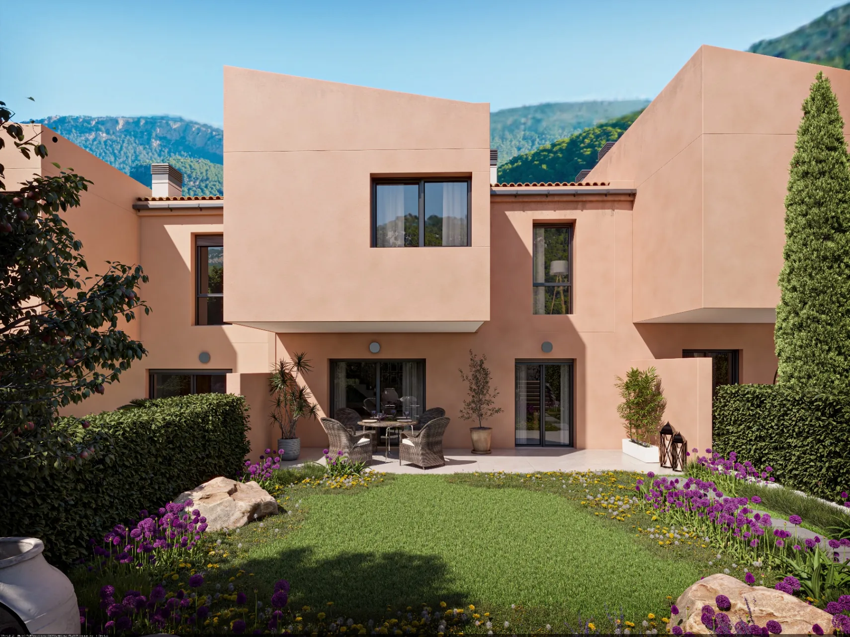 Casa adosada en venta en Esporles con 3 dormitorios y piscina