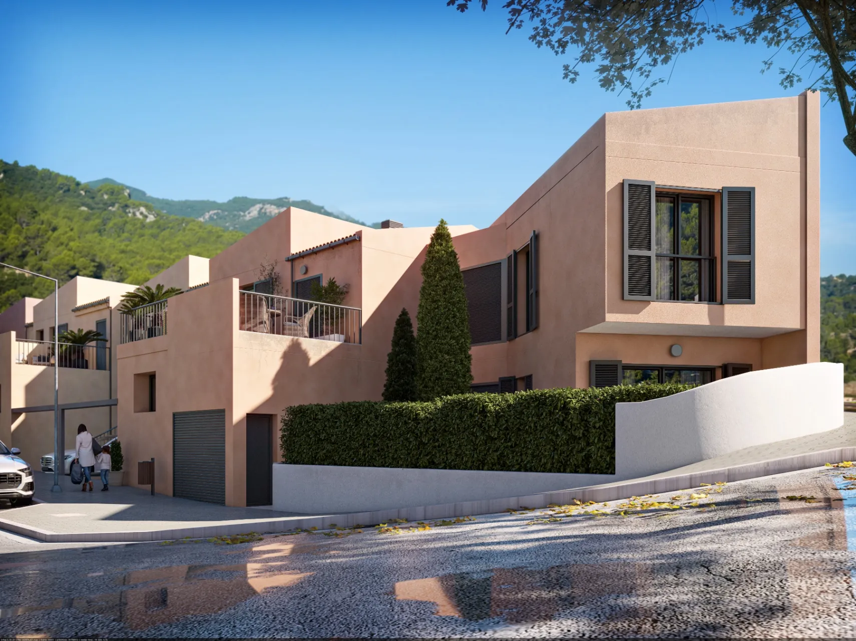 Casa adosada en venta en Esporles con 3 dormitorios y piscina