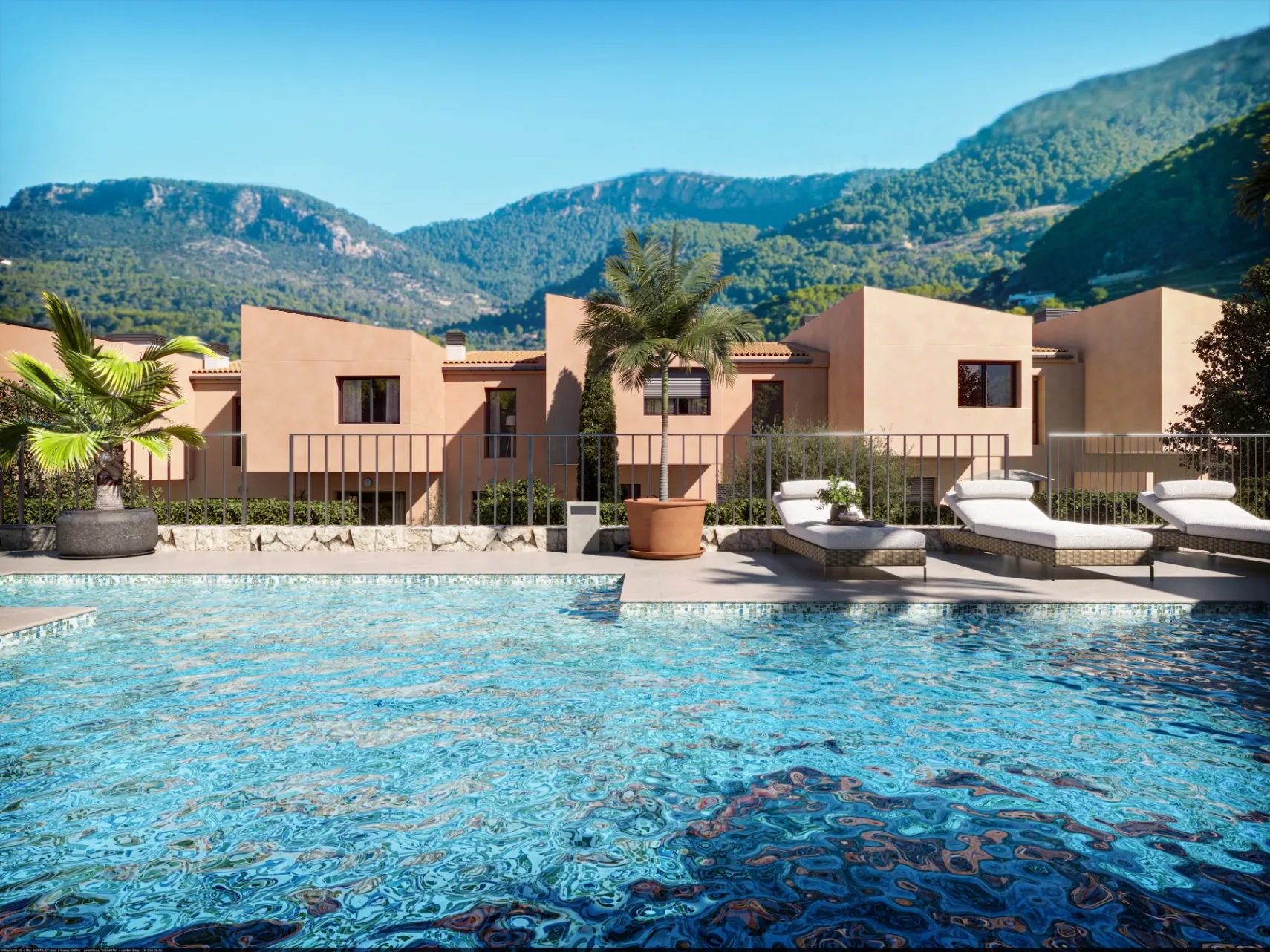 Casa adosada en venta en Esporles con 3 dormitorios y piscina
