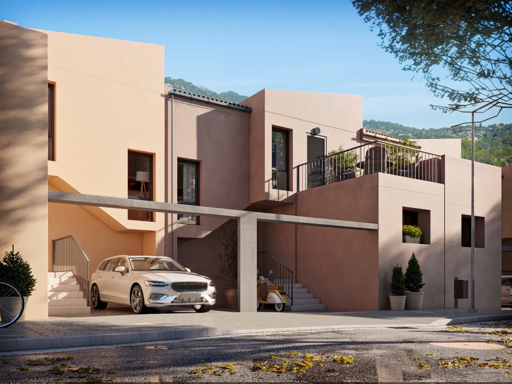 Casa adosada en venta en Esporles con 3 dormitorios y piscina