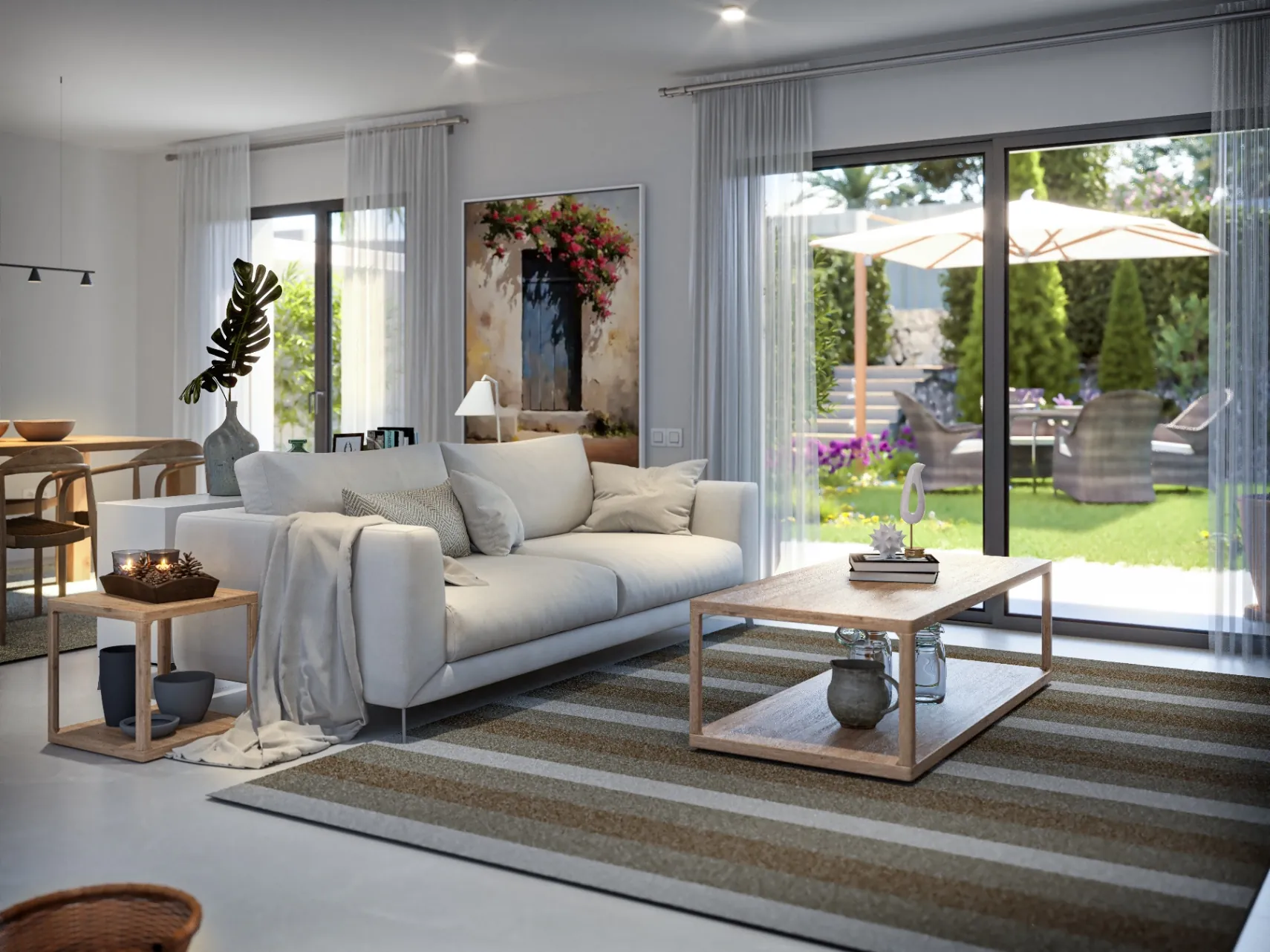 Casa adosada en venta en Esporles con 3 dormitorios y piscina