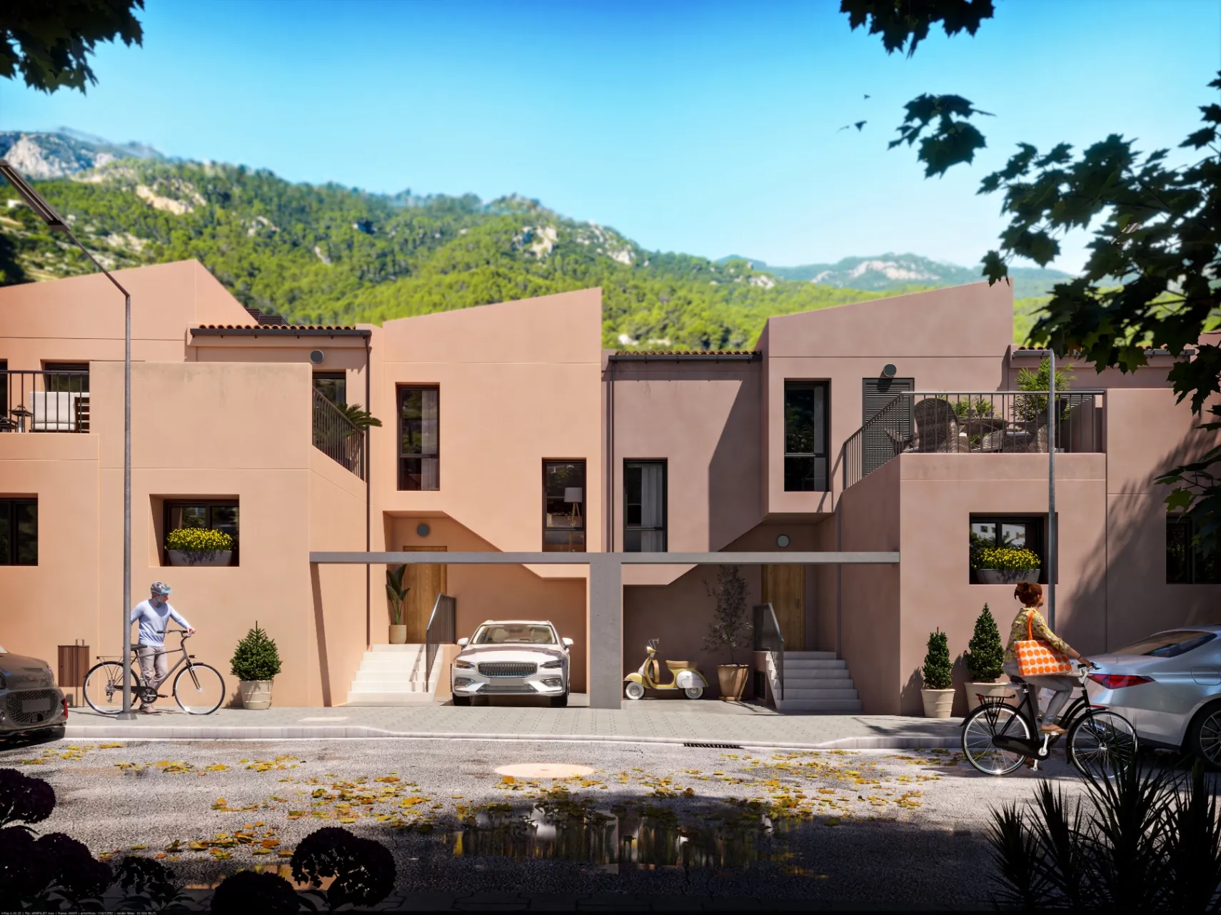 Casa adosada en venta en Esporles con 3 dormitorios y piscina
