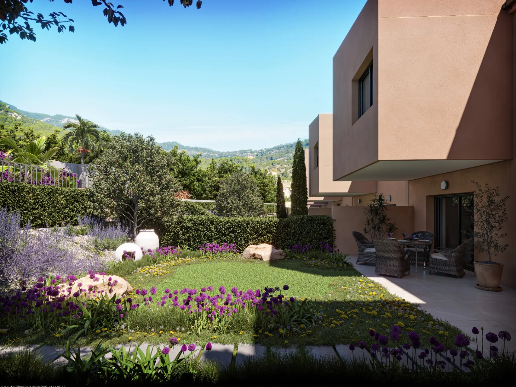Casa adosada en venta en Esporles con 3 dormitorios y piscina